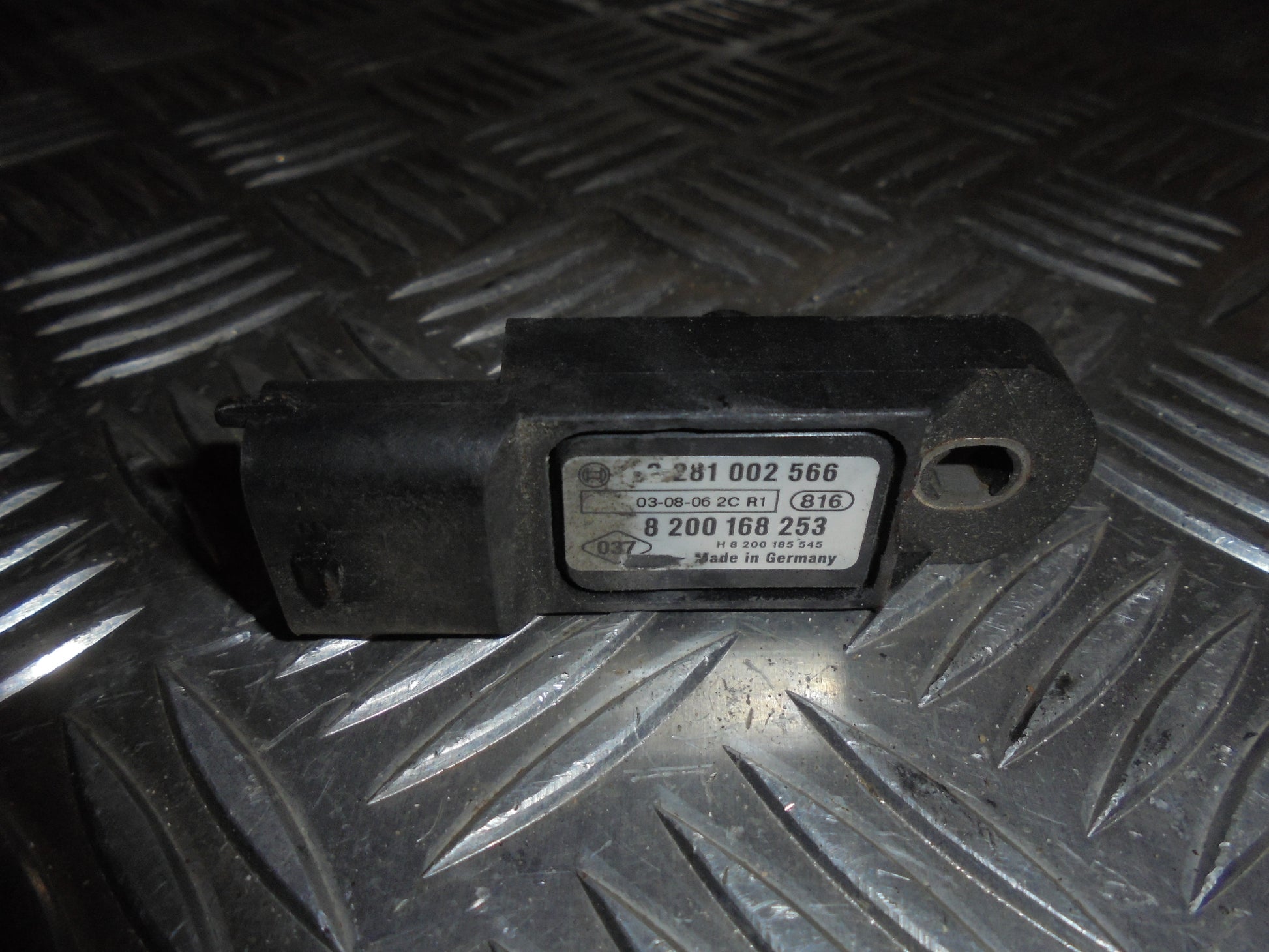 Renault Megane Scenic 2 Map Sensor Med OEM Nr. Ophugger Fra Renault Ophugger