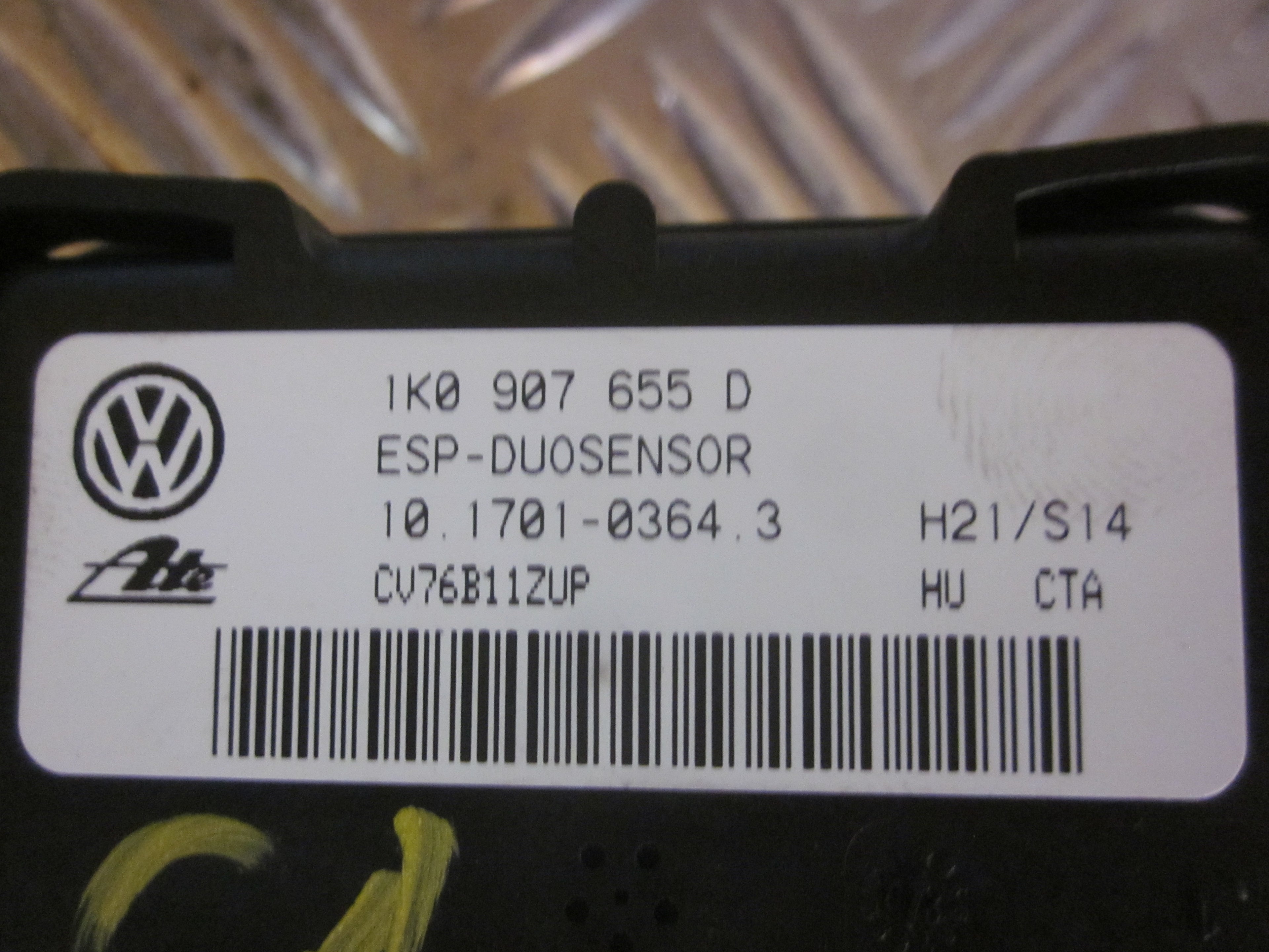 Audi A3 Esp Sensor Med OEM Nr. 1K0907655D Fra Audi Ophugger