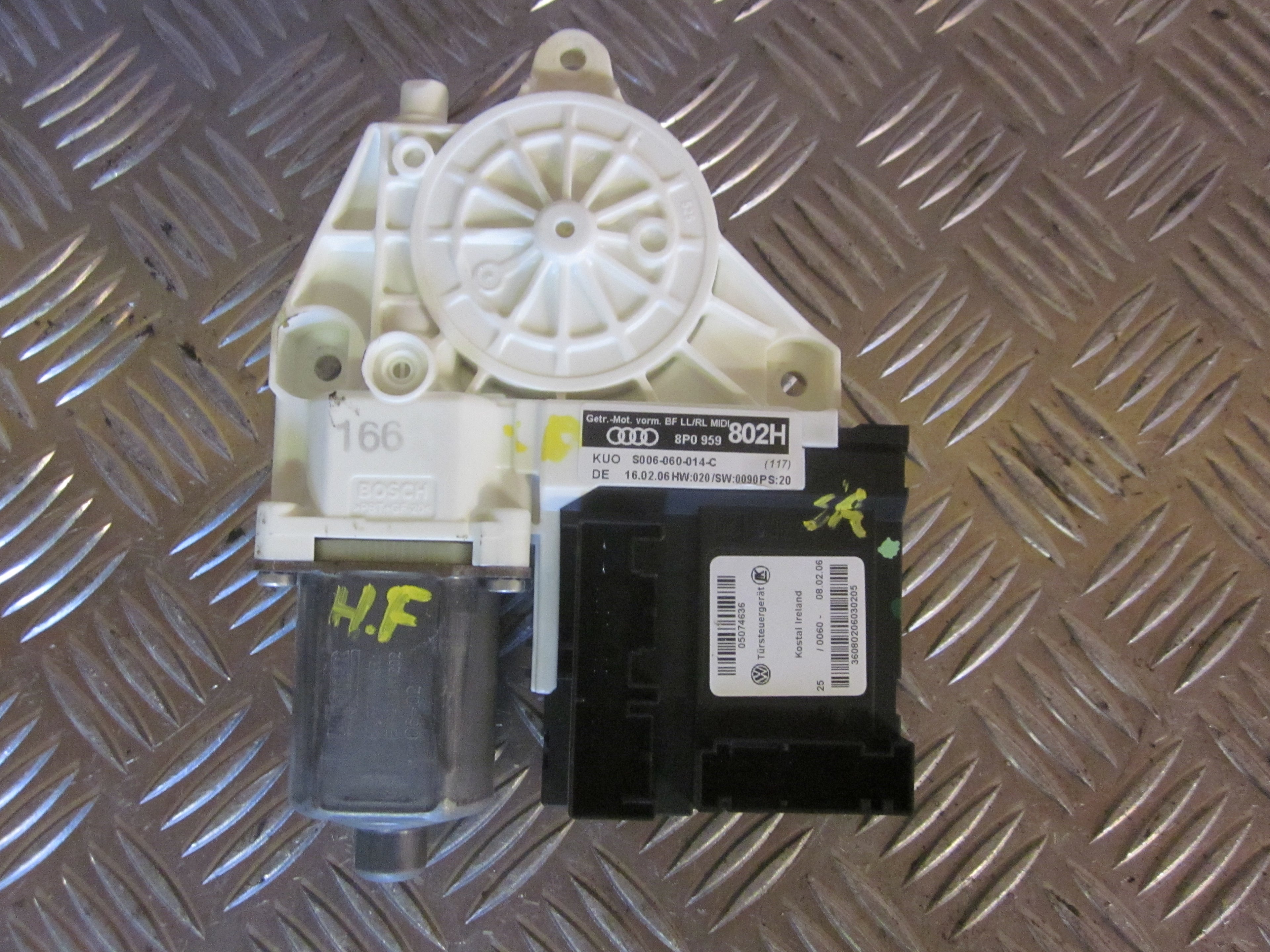 Audi A3 Rudemotor - Rudehejs Med OEM Nr. 8P0959802G Fra Audi Ophugger