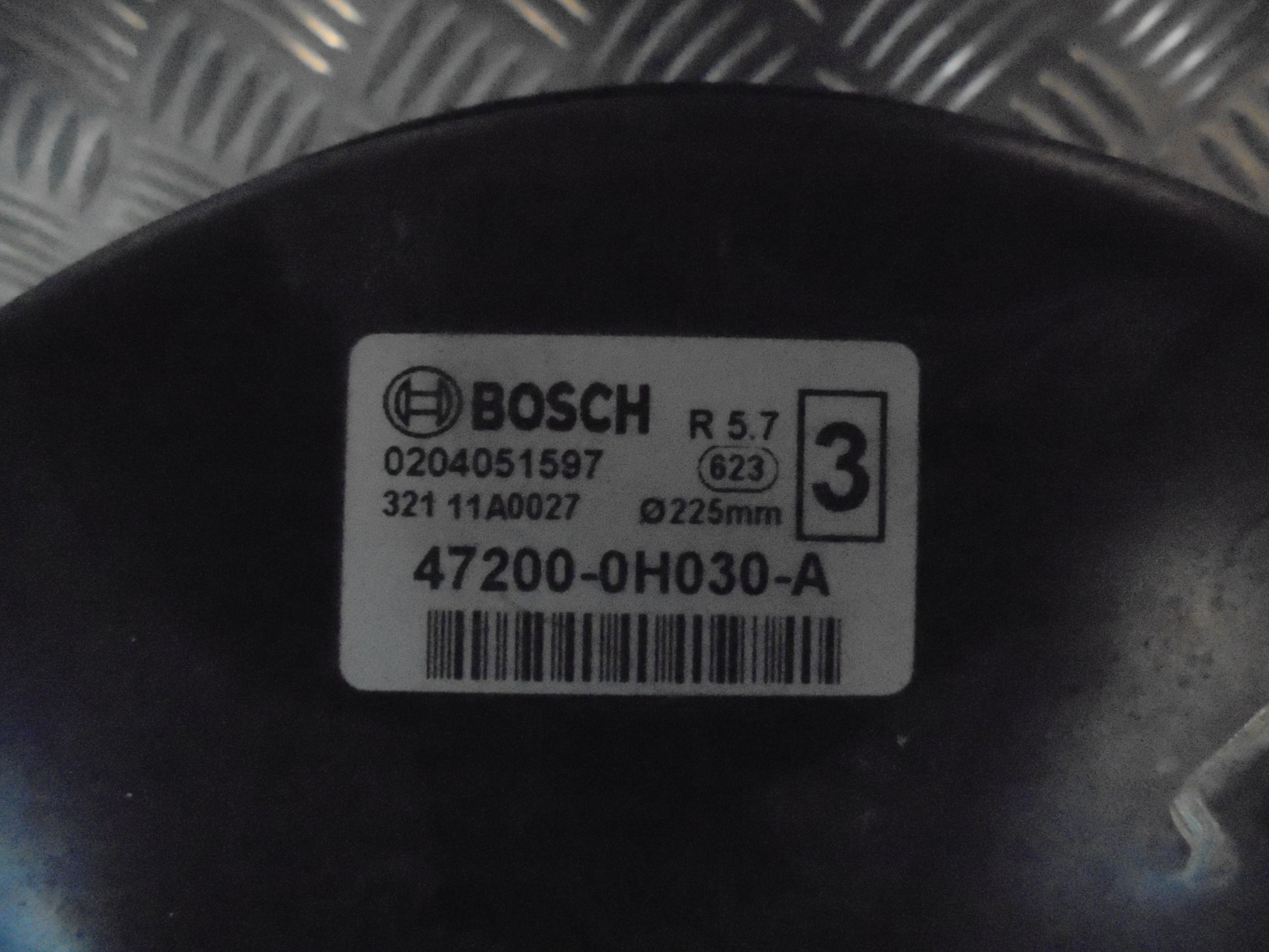 Peugeot 107 Bremseforstærker Med OEM Nr. Ophugger Fra Peugeot Ophugger