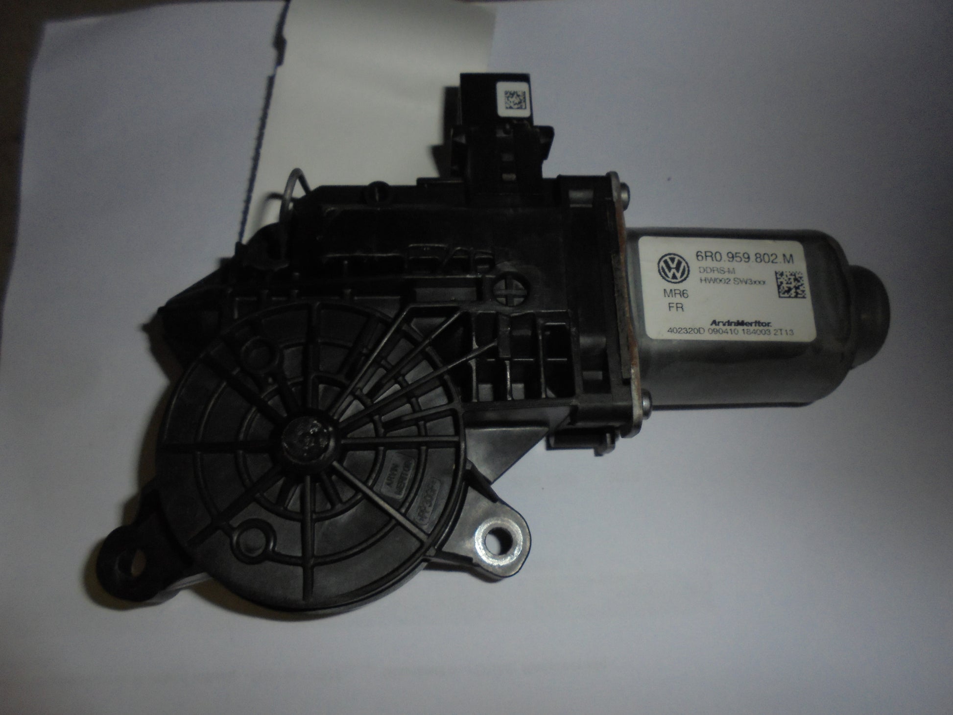 Skoda Fabia Rudemotor - Rudehejs Med OEM Nr. 6R0959802M Fra Skoda Ophugger