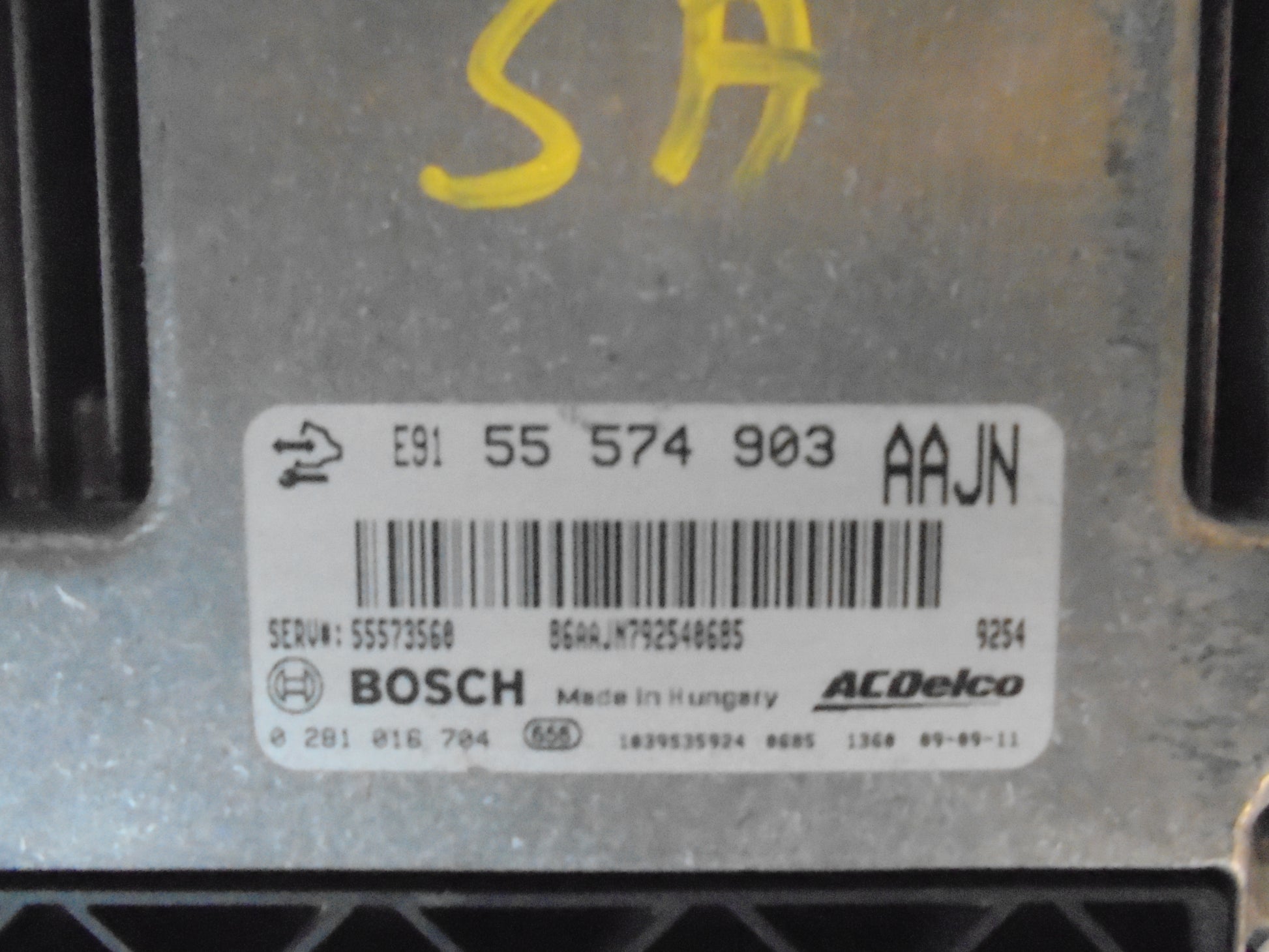 Opel Insignia A Motorstyring - Motorstyreboks - Injection Elboks Med OEM Nr. Ophugger Fra Opel Ophugger