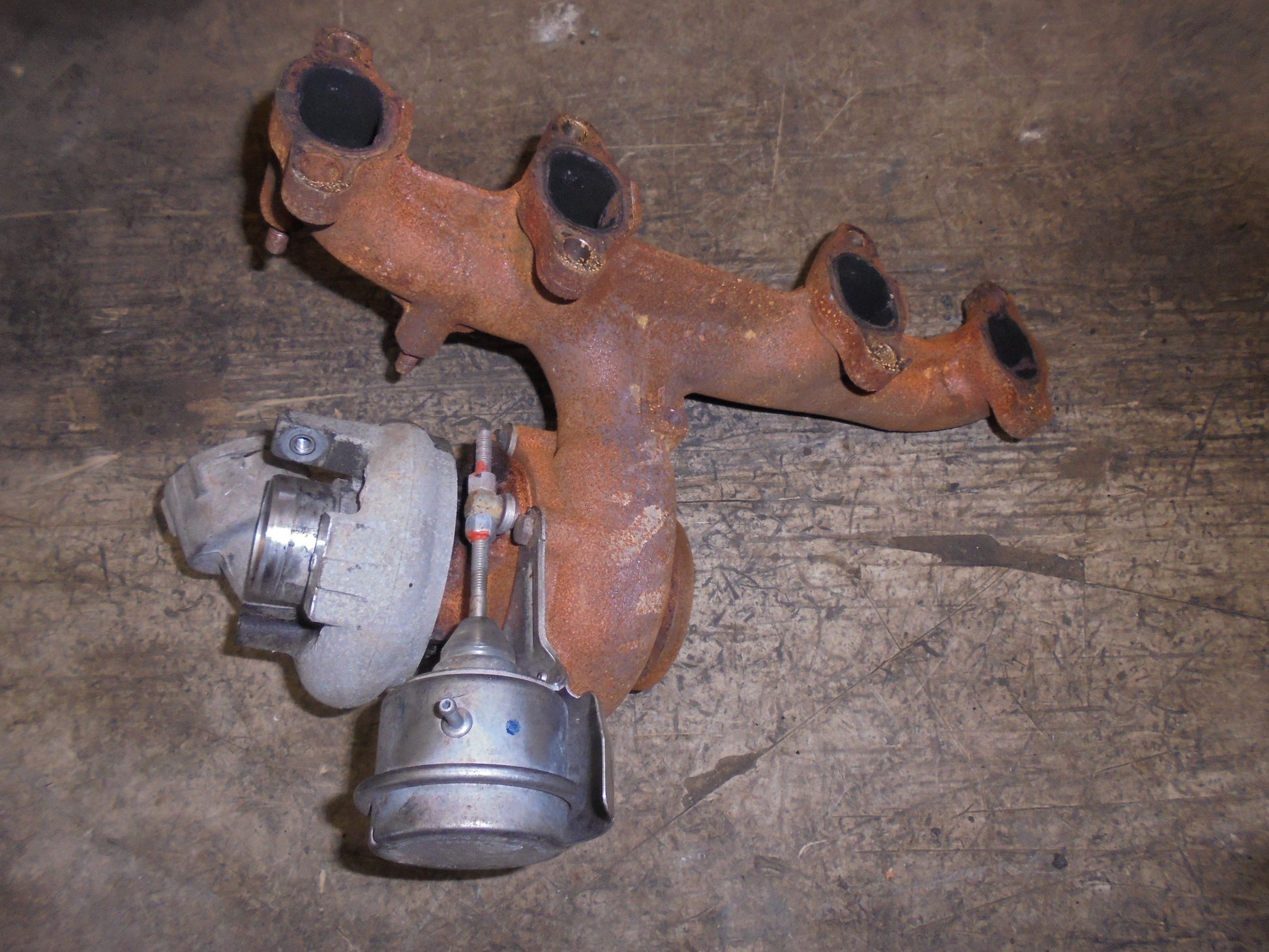 VW Touran 1T GP Turbolader Med OEM Nr. 03G253014T Fra VW Ophugger