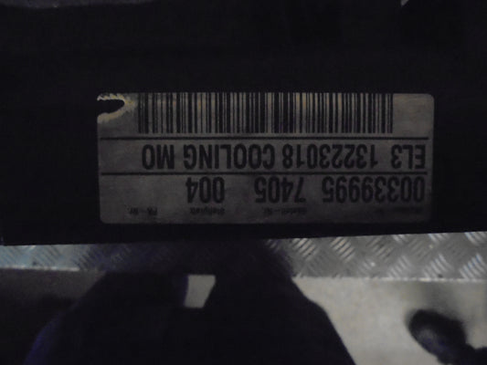 Opel Insignia A Kølerblæser El Med OEM Nr. Ophugger Fra Opel Ophugger