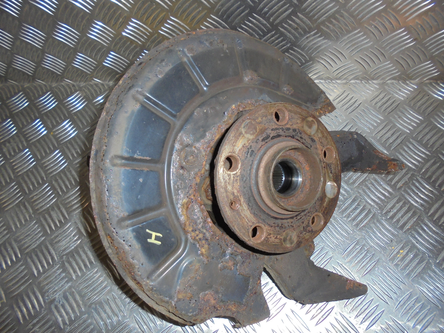 Skoda Octavia Spindel For H Med OEM Nr. 1K0407256T Fra Skoda Ophugger