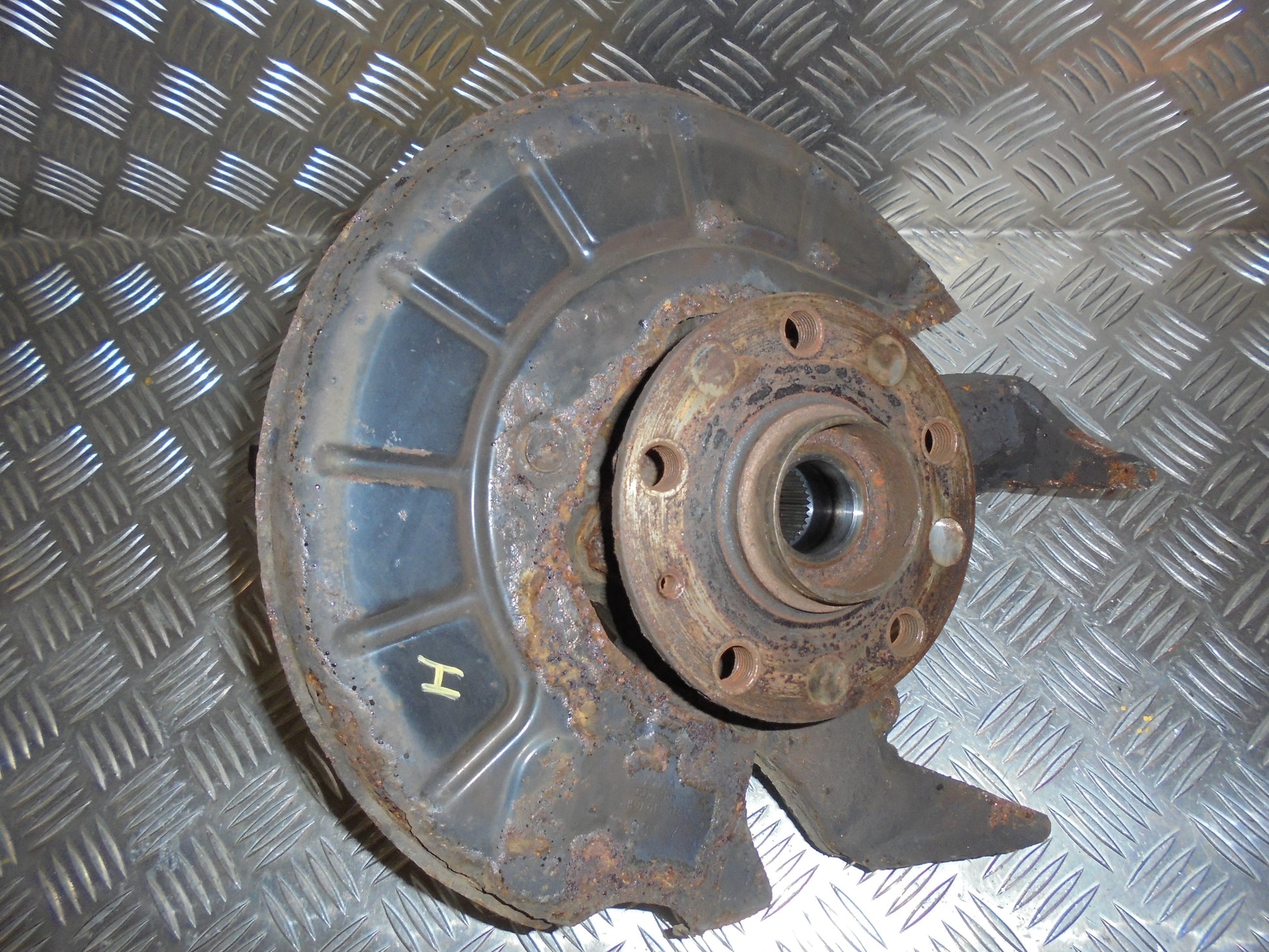 Skoda Octavia Spindel For H Med OEM Nr. 1K0407256T Fra Skoda Ophugger