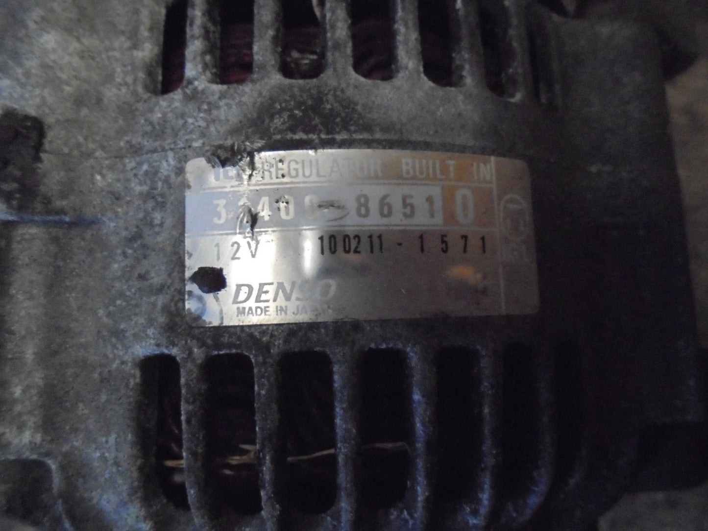 Suzuki Swift Generator Med OEM Nr. 3140086510 Fra Suzuki Ophugger