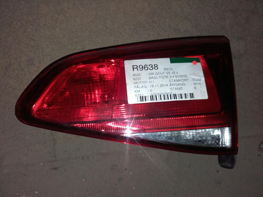 VW Golf 7 AU Baglygte Med OEM Nr. 5G0945094AC Fra VW Ophugger