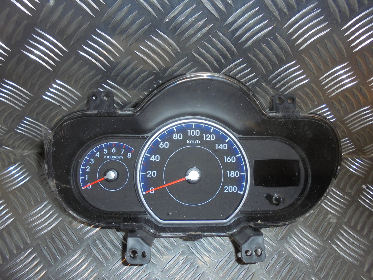 Hyundai I10 Speedometer - Instrument Med OEM Nr. 940130X530 Fra Hyundai Ophugger