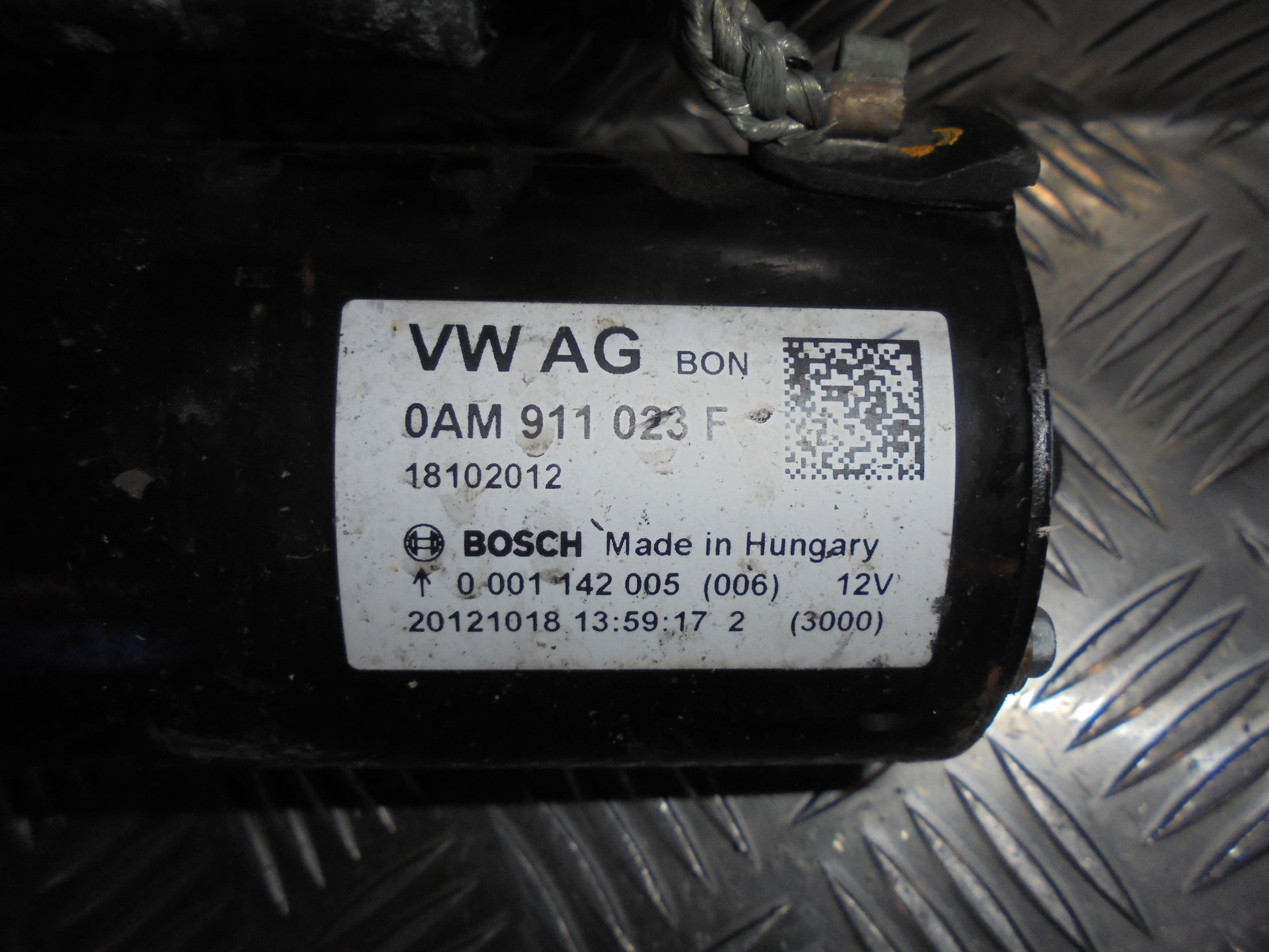 VW Touran 1T GP Starter Med OEM Nr. 0AM911023F Fra VW Ophugger