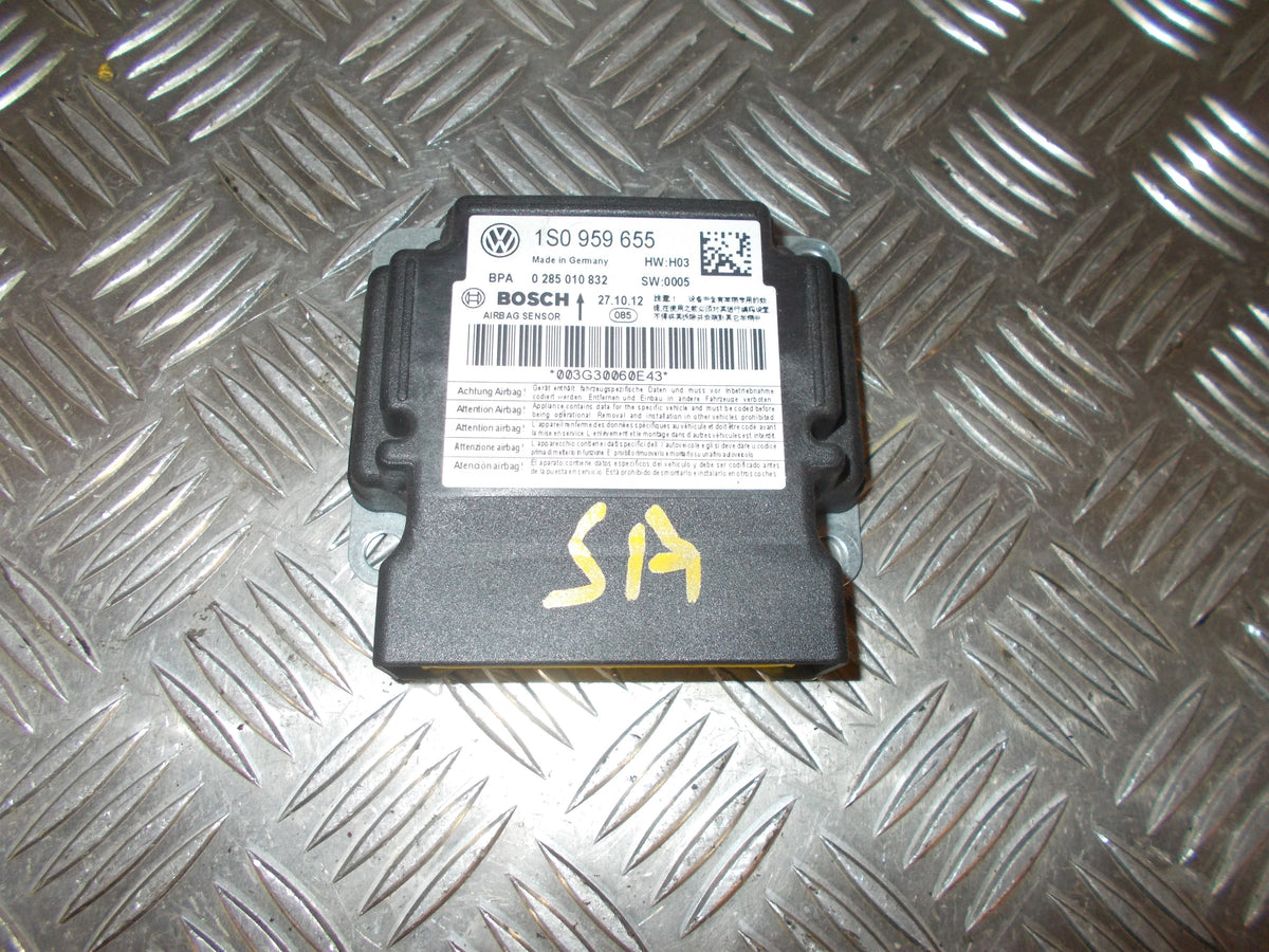 VW Up Airbag Elboks Med OEM Nr. 1S0959655 Fra VW Ophugger