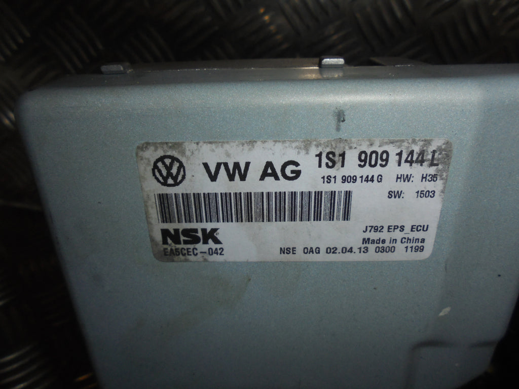 Seat Mii Ratstamme M/El-Servo Med OEM Nr. 1S1423510T Fra Seat Ophugger