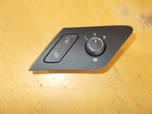 VW Golf 7 AU Kontakt Sidespejl Med OEM Nr. 5G0959656AC Fra VW Ophugger