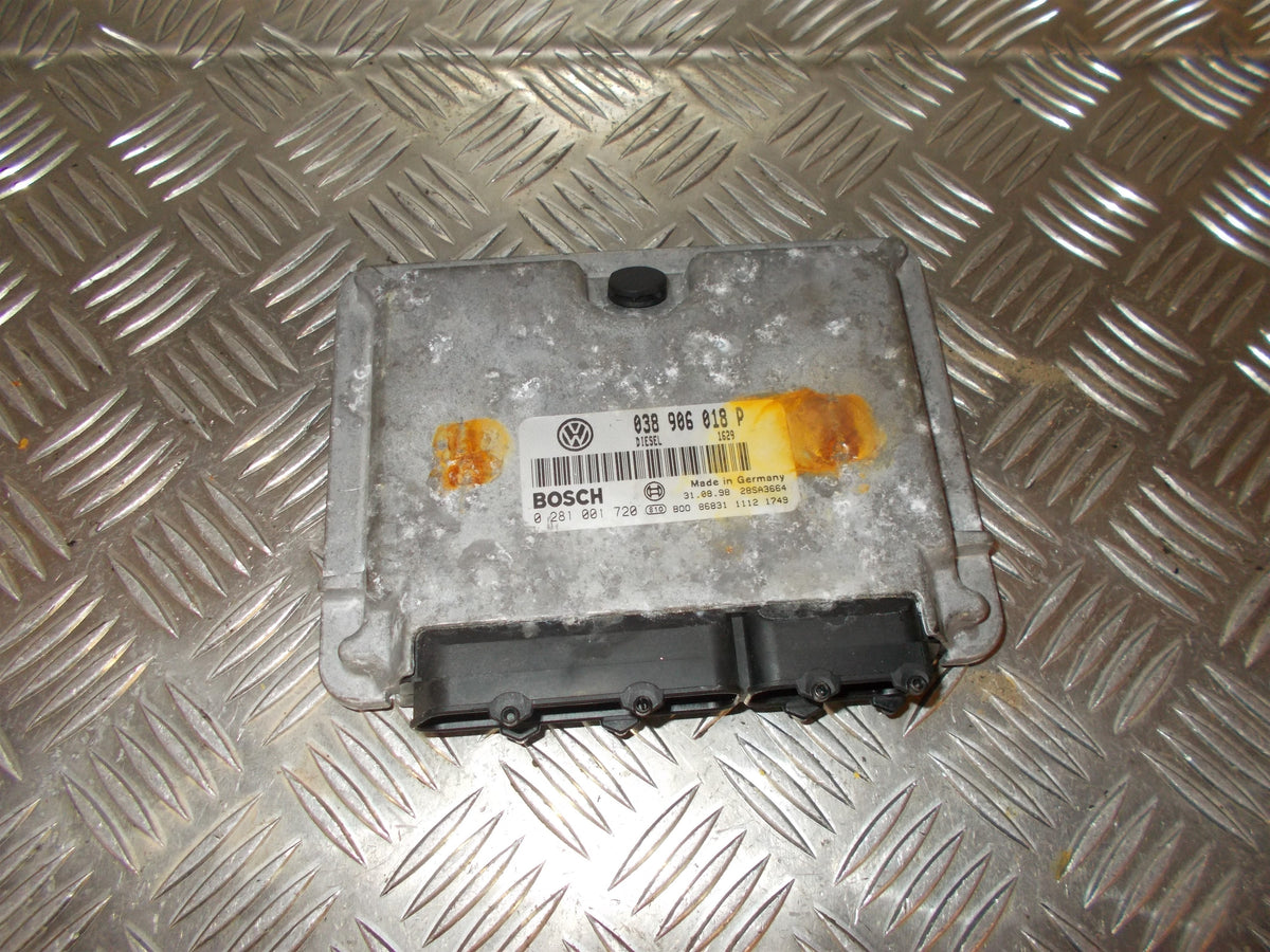 VW Passat 3B Motorstyring - Motorstyreboks - Injection Elboks Med OEM Nr. 0281001720 Fra VW Ophugger
