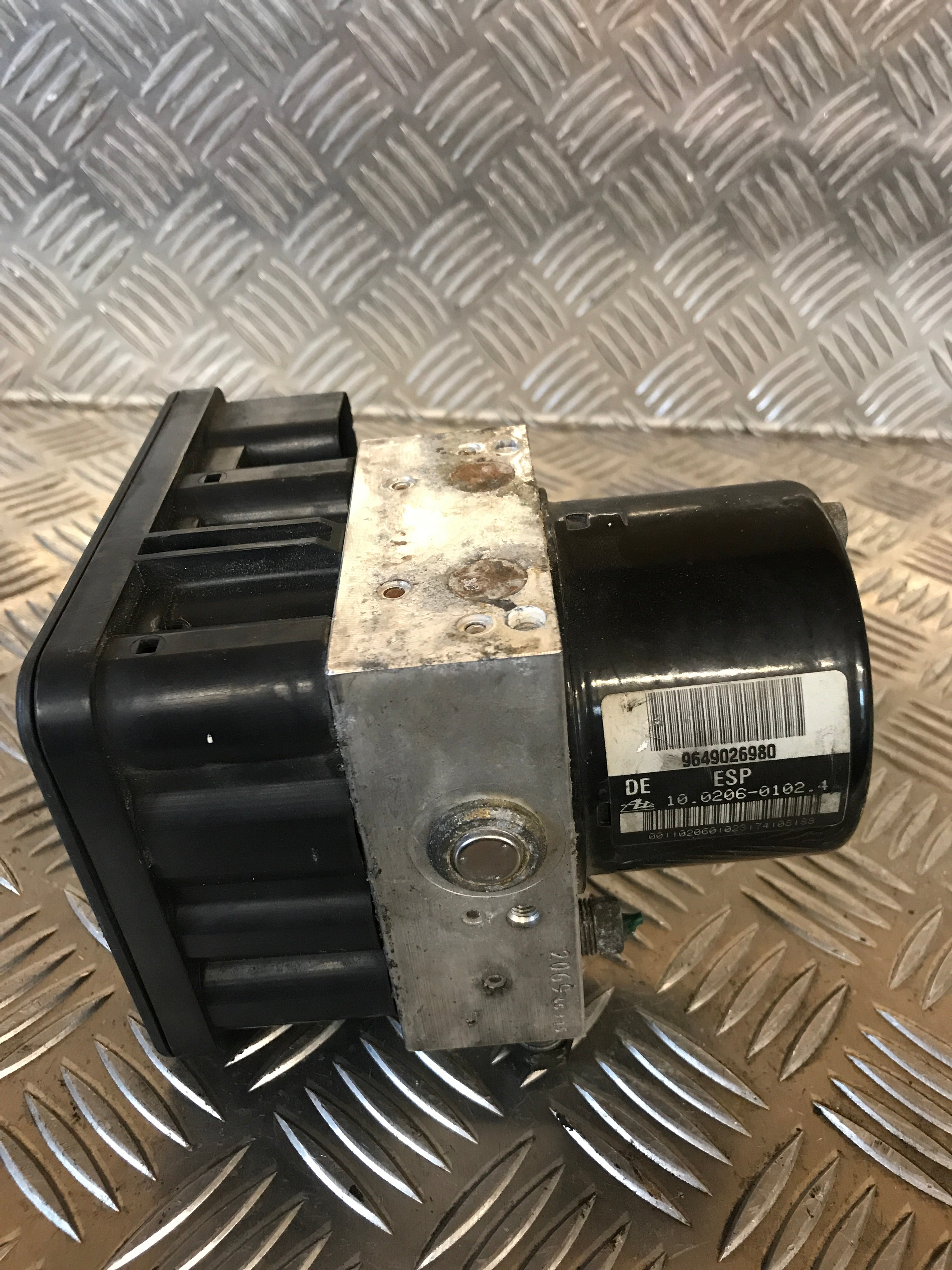 Peugeot 206 ABS Pumpe Med OEM Nr. 4541V7 Fra Peugeot Ophugger