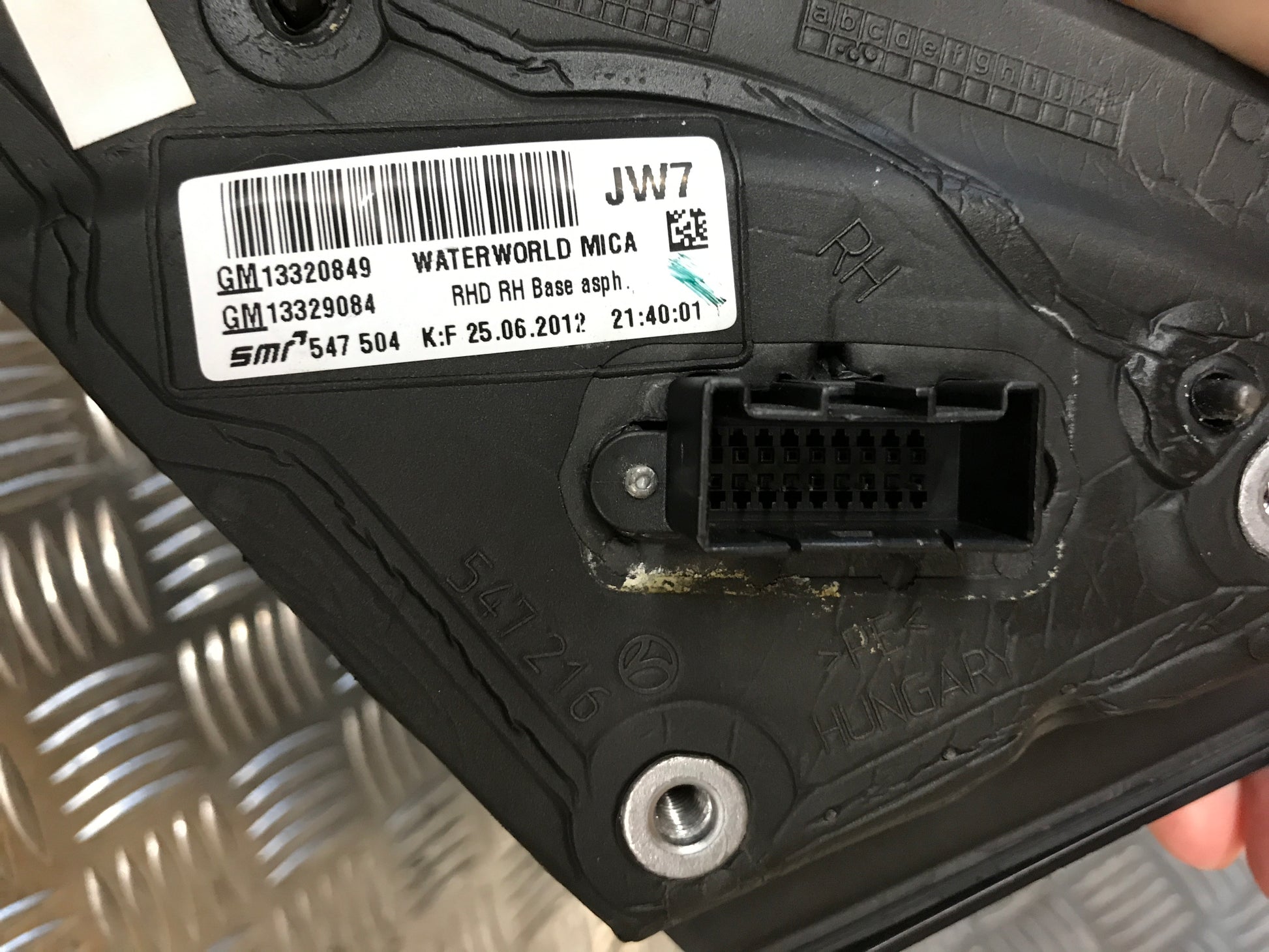 Opel Insignia A Sidespejl Med OEM Nr. 13320849 Fra Opel Ophugger