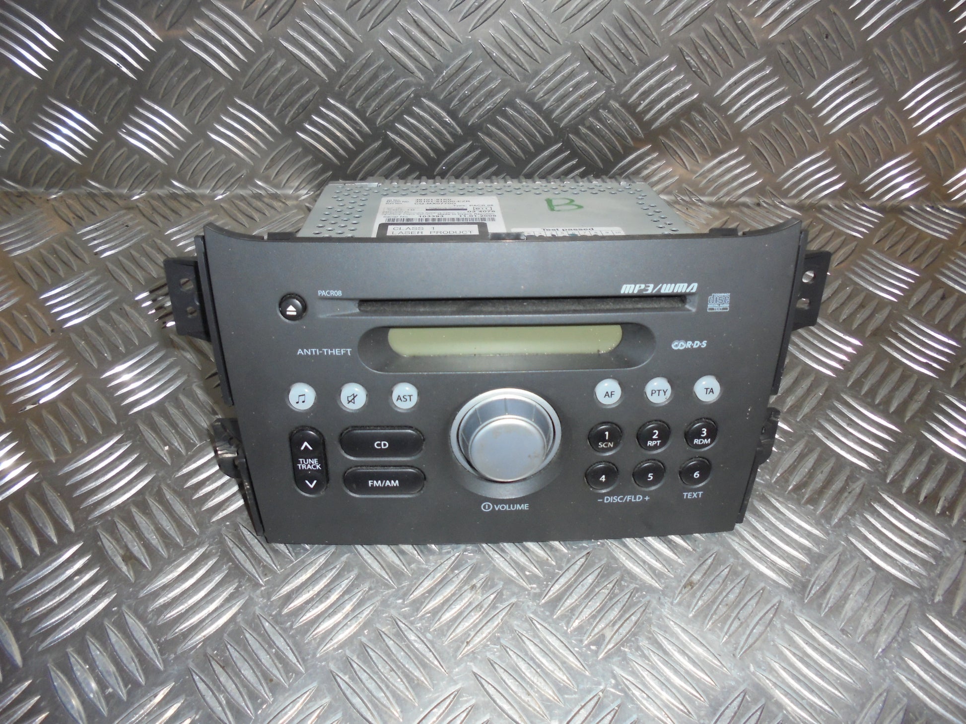 Opel Agila B Radio M/Cd Med OEM Nr. Ophugger Fra Opel Ophugger