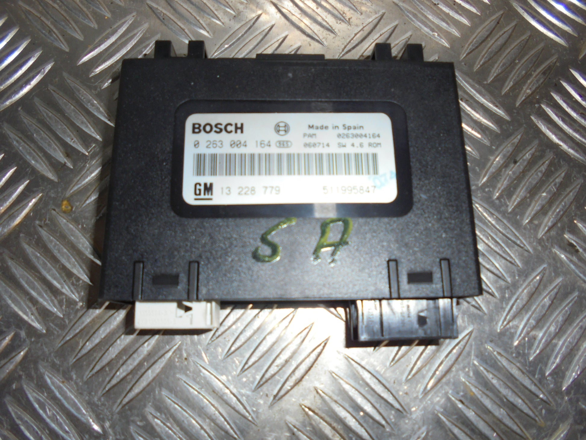 Opel Astra H  Pdc Sensor/Baksensor Med OEM Nr. Ophugger Fra Opel Ophugger