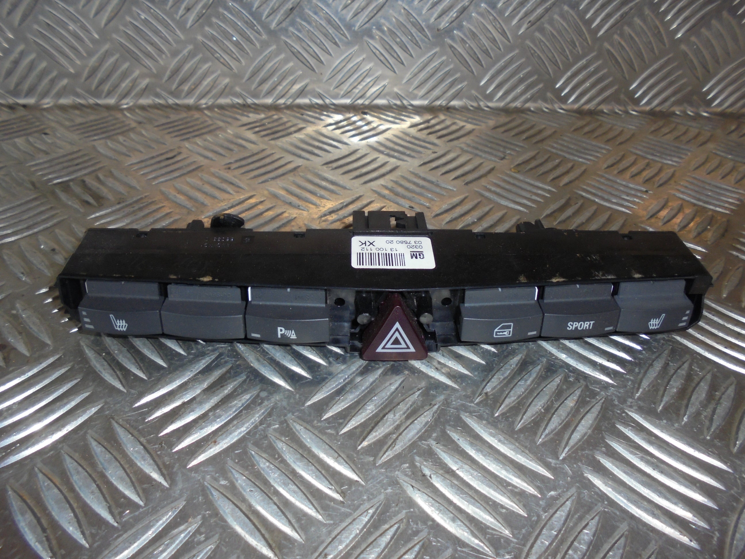Opel Astra H Kontakt Katastrofe Med OEM Nr. 13100112 Fra Opel Ophugger