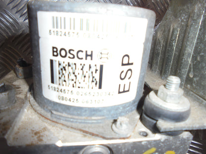Fiat 500 Abs Pumpe Med OEM Nr. 0265230342 Fra Fiat Ophugger