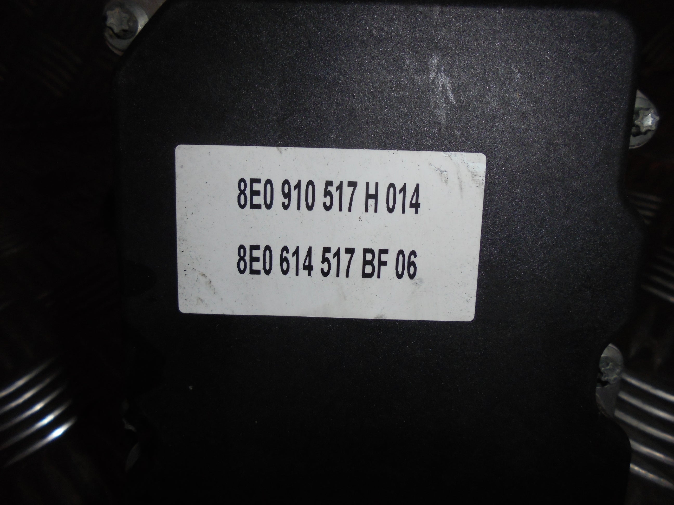 Audi A4 ABS Pumpe Med OEM Nr. 8E0614517BF Fra Audi Ophugger