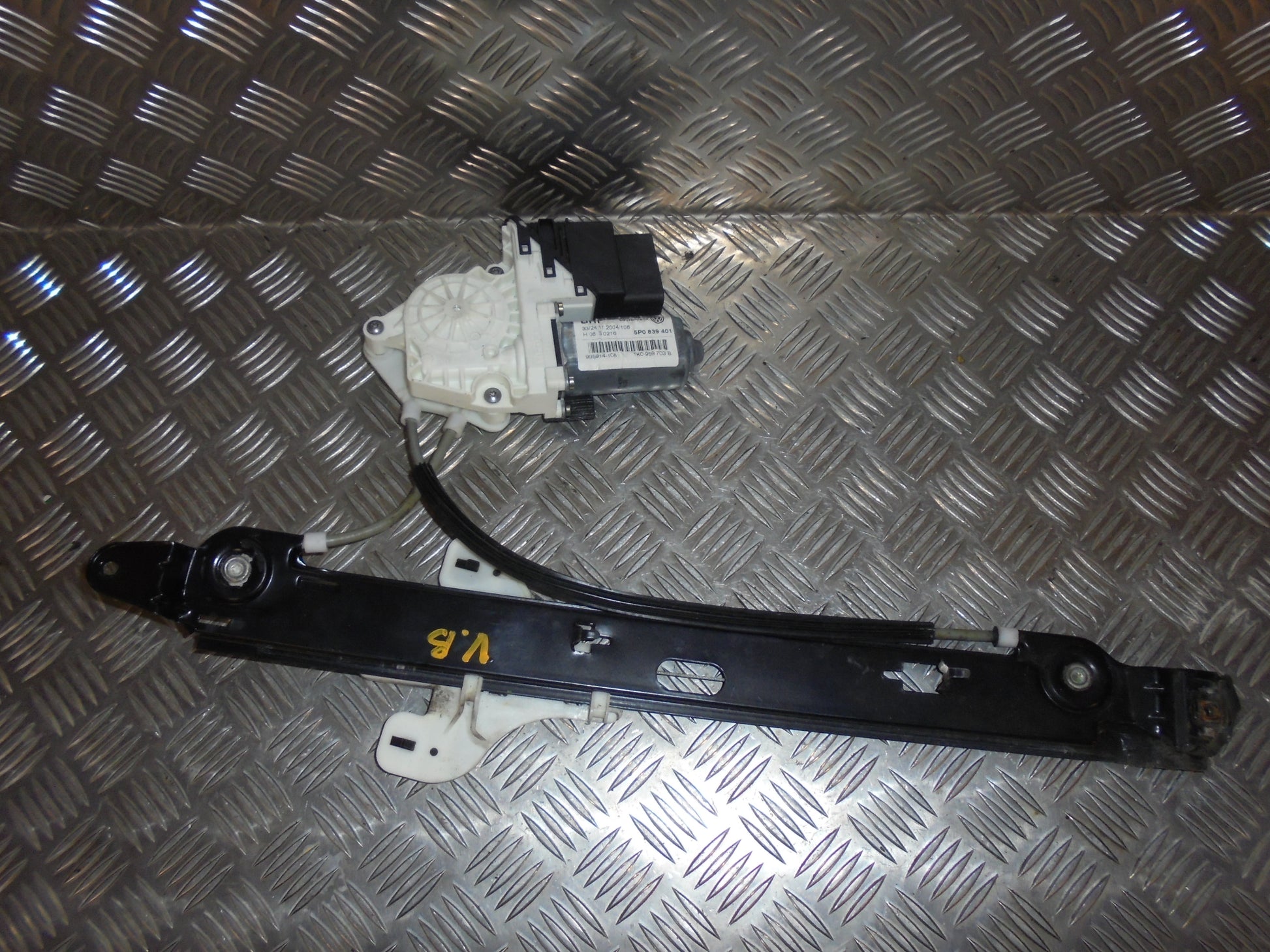 Seat Altea Rudemotor - Rudehejs Med OEM Nr. 5P0839401 Fra Seat Ophugger