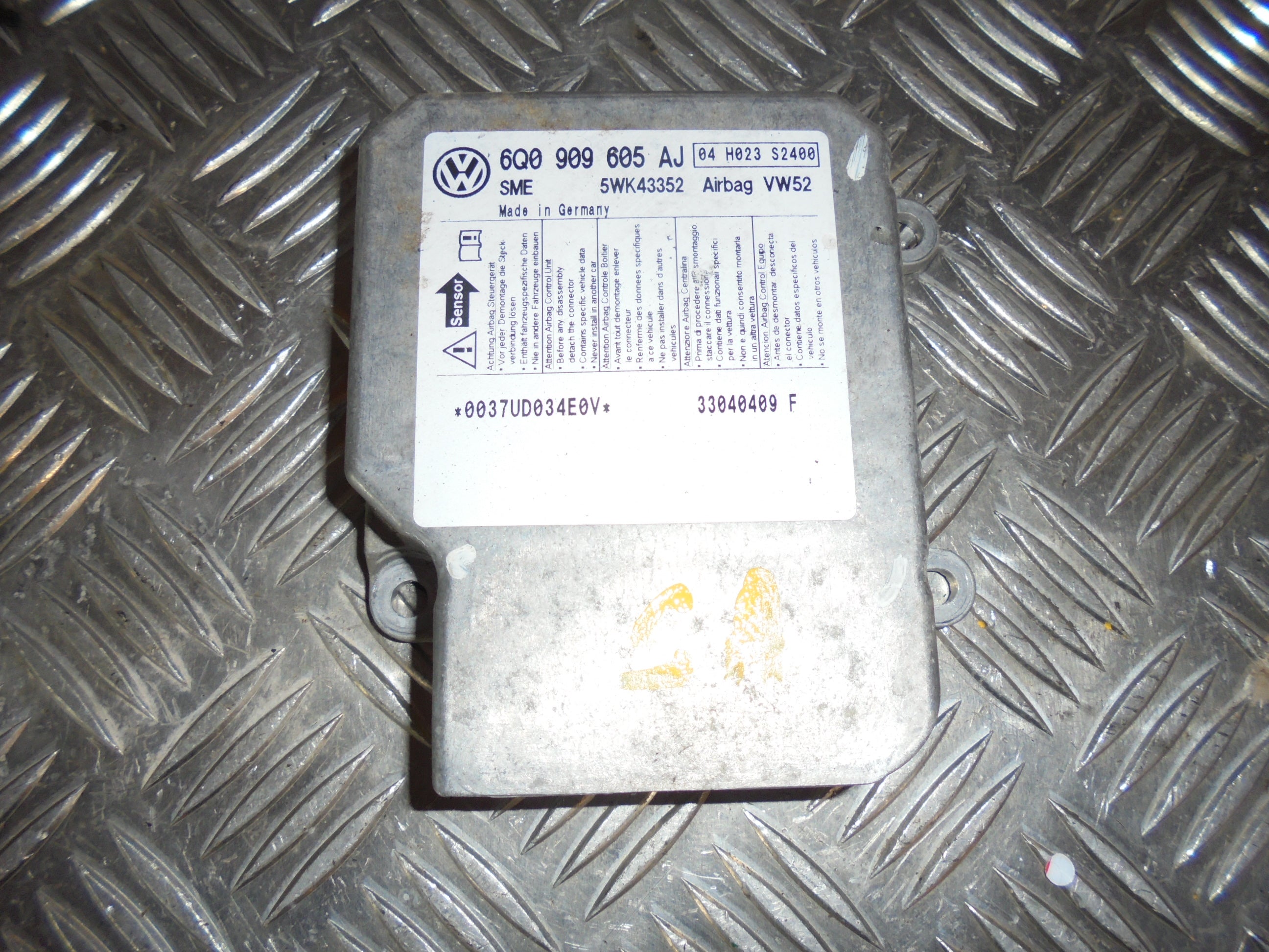 VW Caddy 2K Airbag Elboks Med OEM Nr. Ophugger Fra VW Ophugger