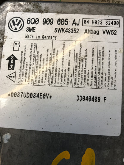 VW Caddy 2K Airbag Elboks Med OEM Nr. Ophugger Fra VW Ophugger