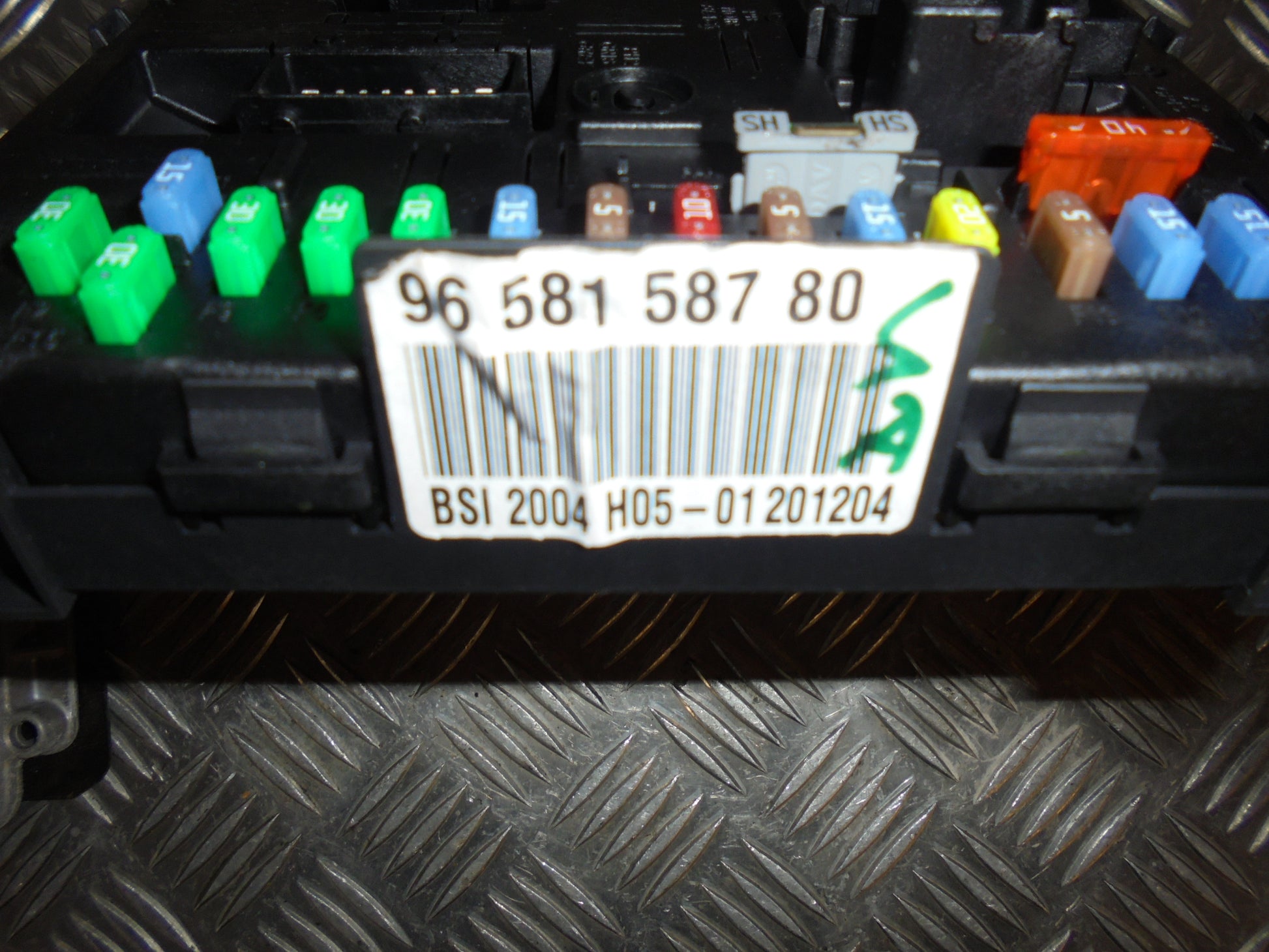 Citroen C4 Motorstyring - Motorstyreboks - Injection Elboks Med OEM Nr. Ophugger Fra Citroen Ophugger