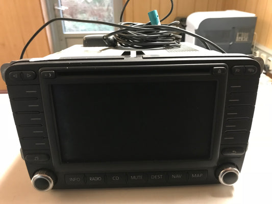Seat Altea Radio M/Cd Med OEM Nr. Ophugger Fra Seat Ophugger