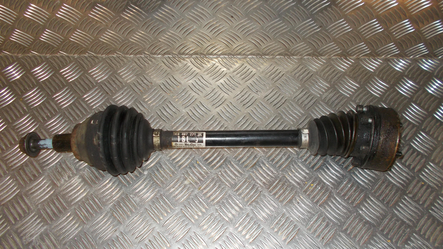 VW Golf 5 1K Trækaksel For V Med OEM Nr. 1K0407271BL Fra VW Ophugger