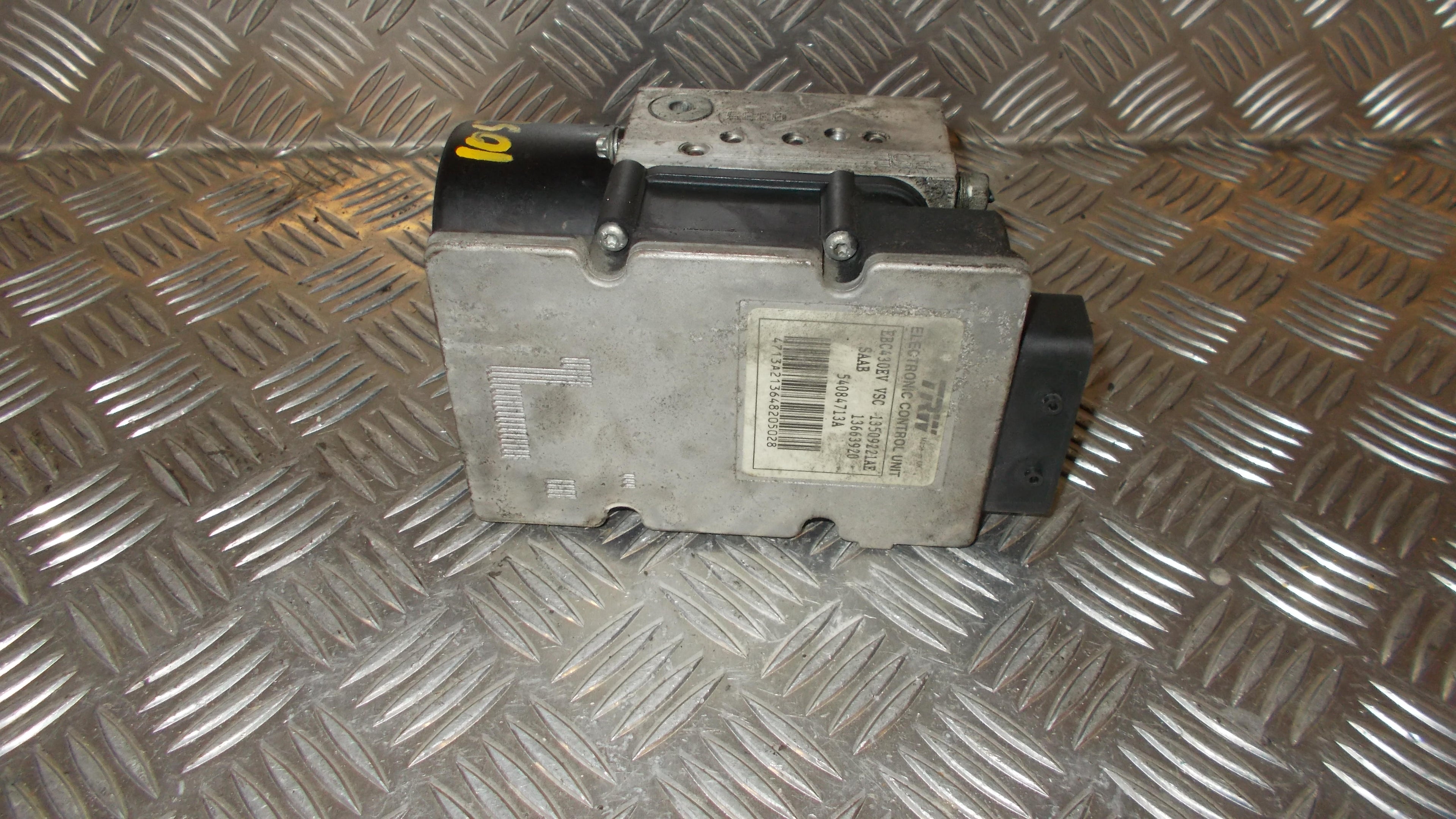 Saab 9-3 ABS Pumpe Med OEM Nr. 13509221AE Fra Saab Ophugger