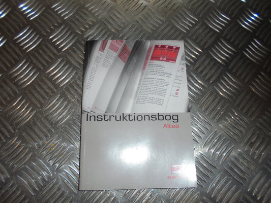 Seat Altea Instruktionsbog Med OEM Nr. Ophugger Fra Seat Ophugger