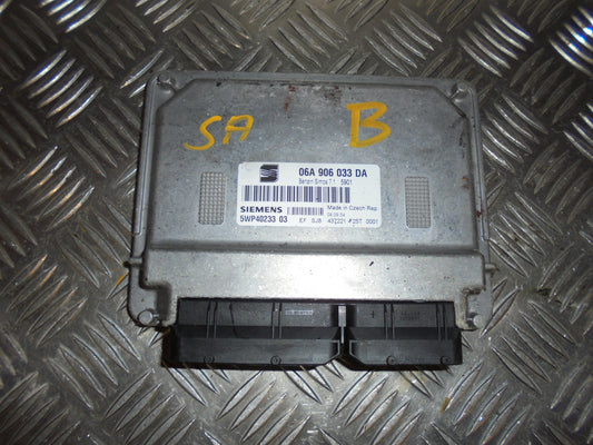 Seat Altea Motorstyring - Motorstyreboks - Injection Elboks Med OEM Nr. 06A906033DA Fra Seat Ophugger