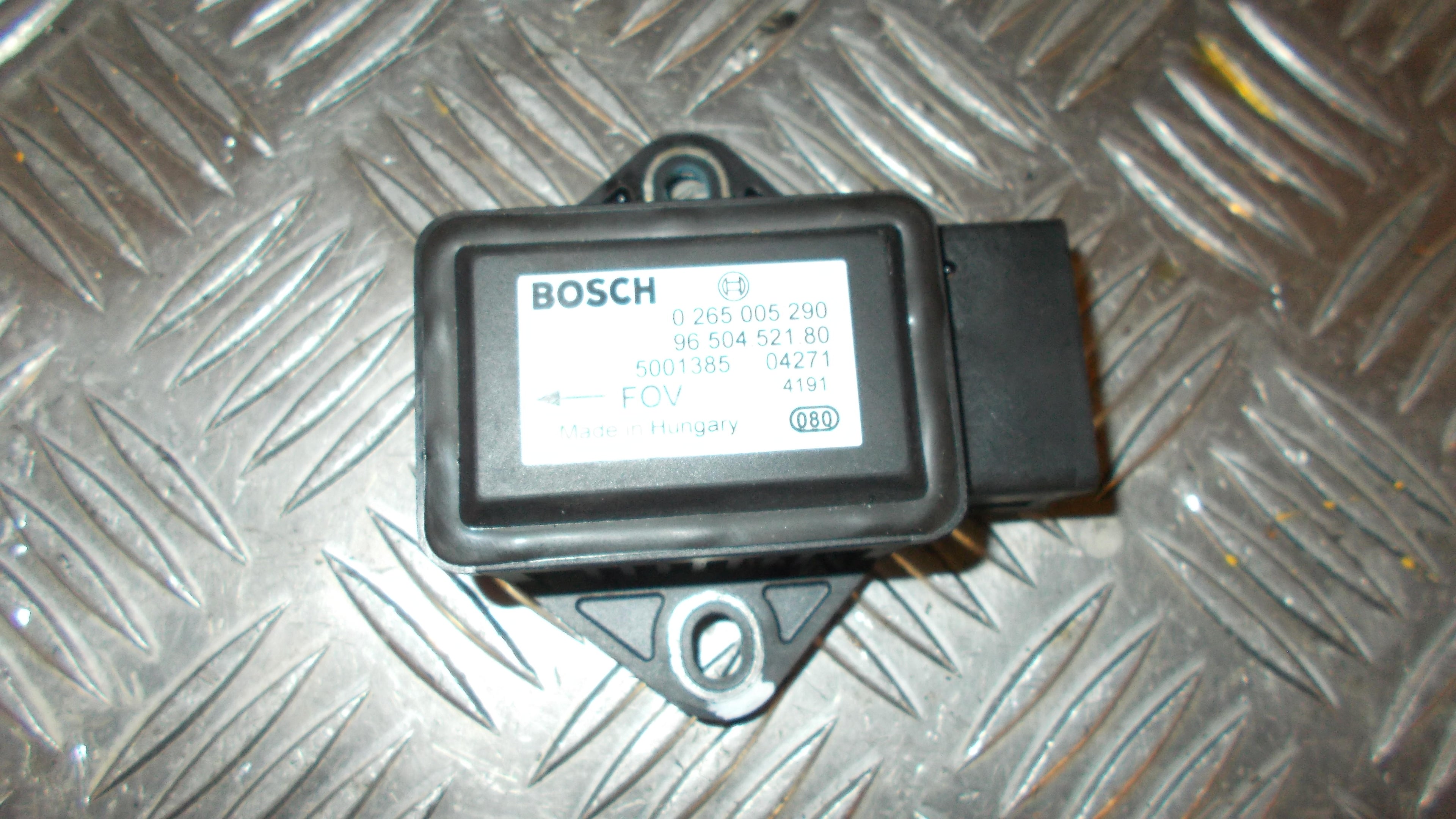Peugeot 307 Airbag Føler Med OEM Nr. 0265005290 Fra Peugeot Ophugger