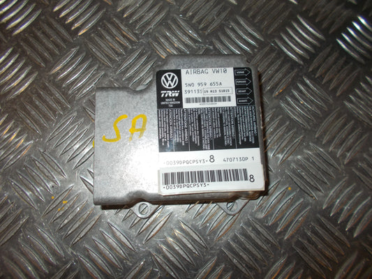 VW Passat 3C Airbag Elboks Med OEM Nr. 5N0959655A Fra VW Ophugger