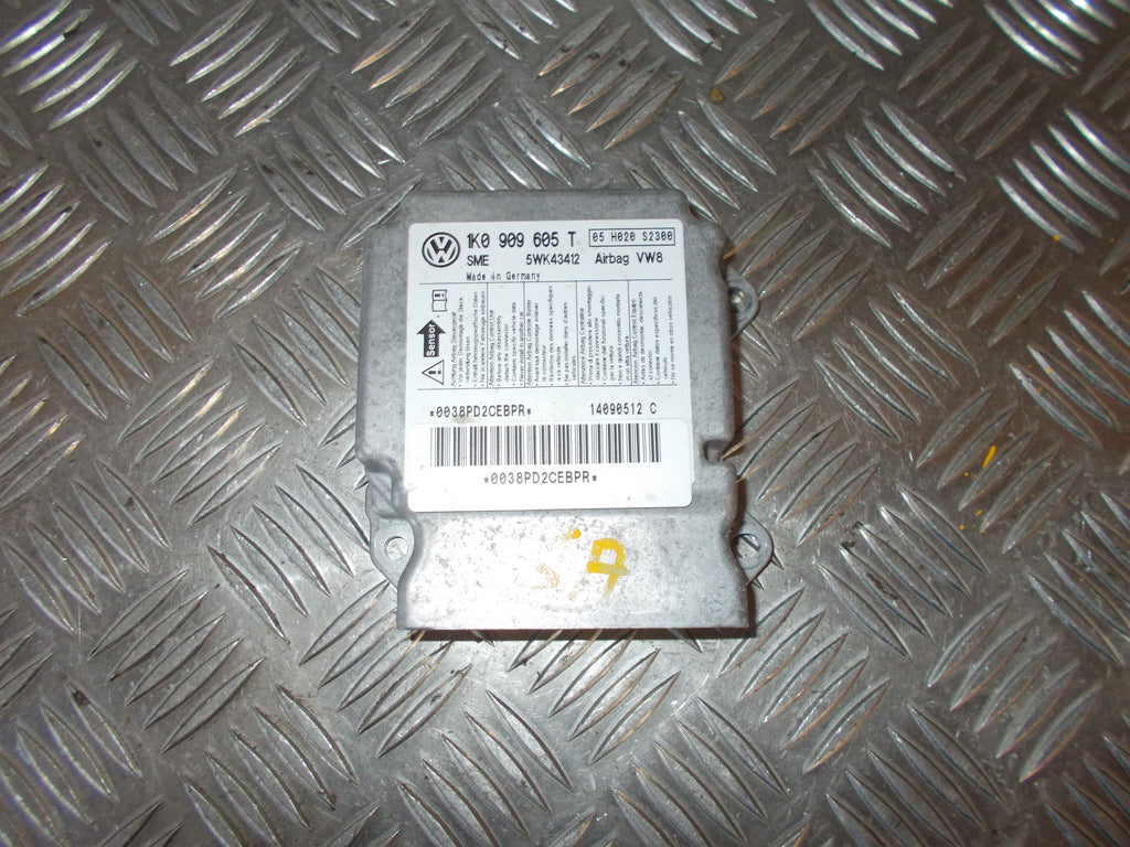 VW Golf 5 1K Airbag Elboks Med OEM Nr. 1K0909605T Fra VW Ophugger