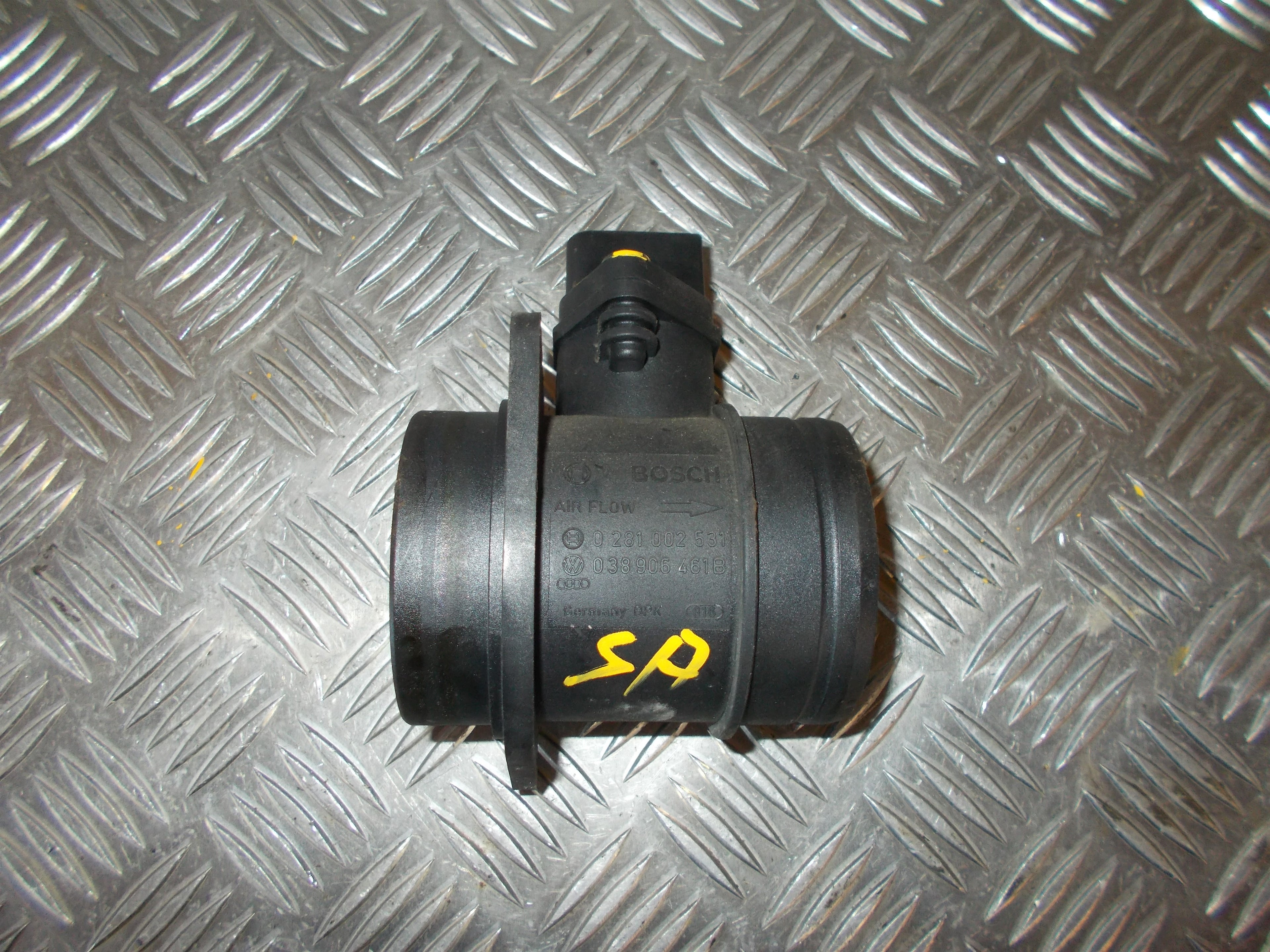 VW Golf 5 1K Luftmængdemåler Med OEM Nr. 038906461B Fra VW Ophugger