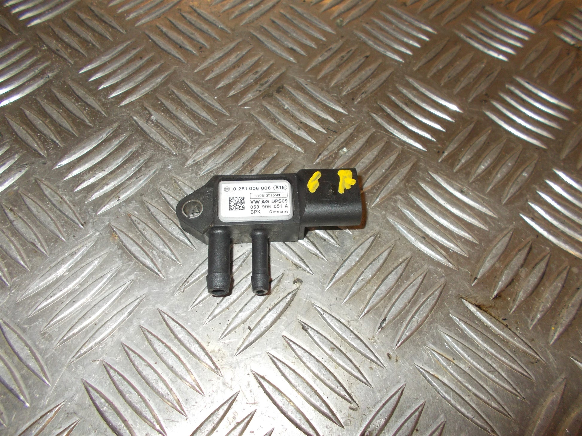 Audi A6 4G Map Sensor Med OEM Nr. 0281006006 Fra Audi Ophugger