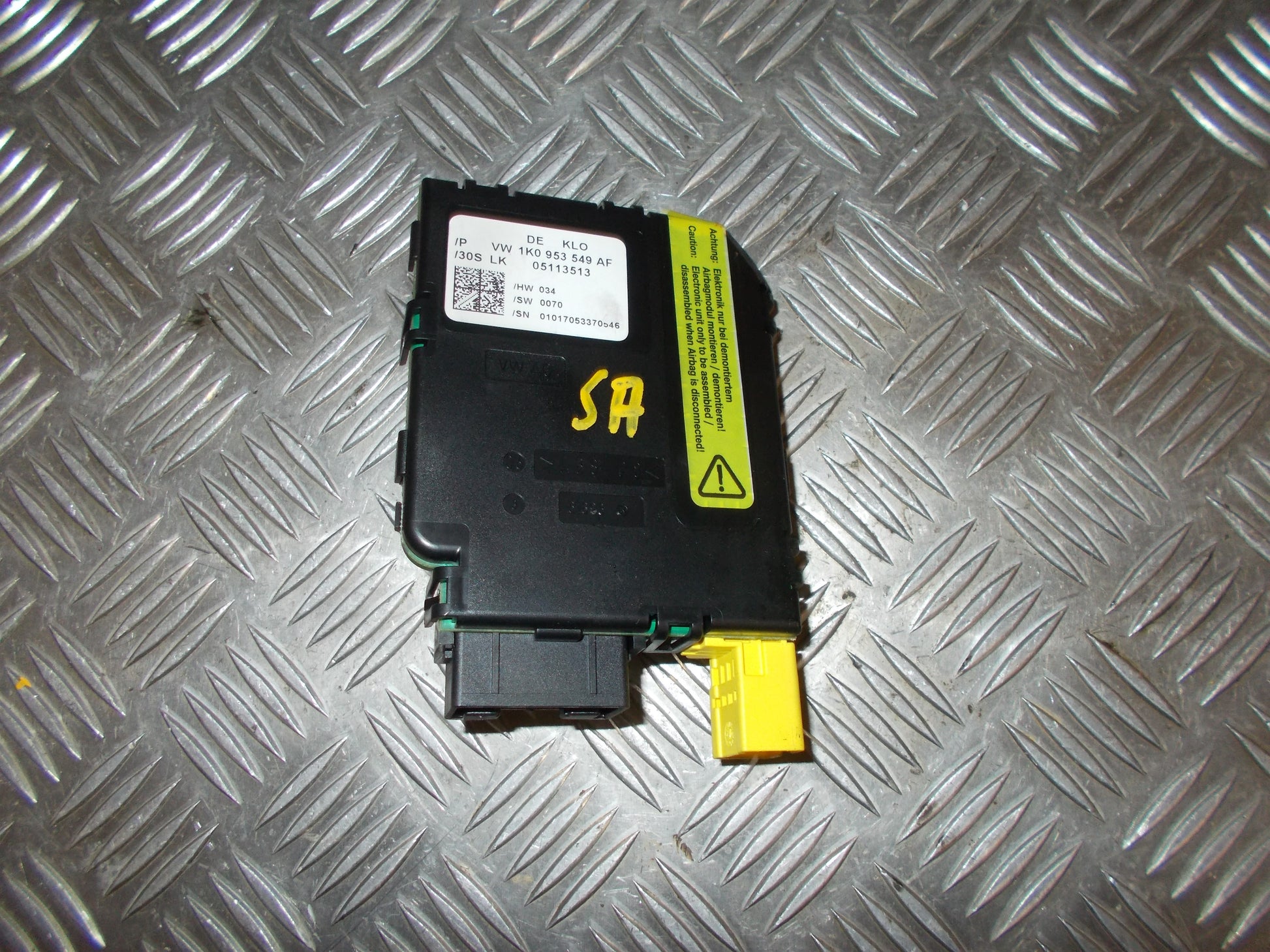 Skoda Octavia Ratvinkelsensor Med OEM Nr. 1K0953549AF Fra Skoda Ophugger