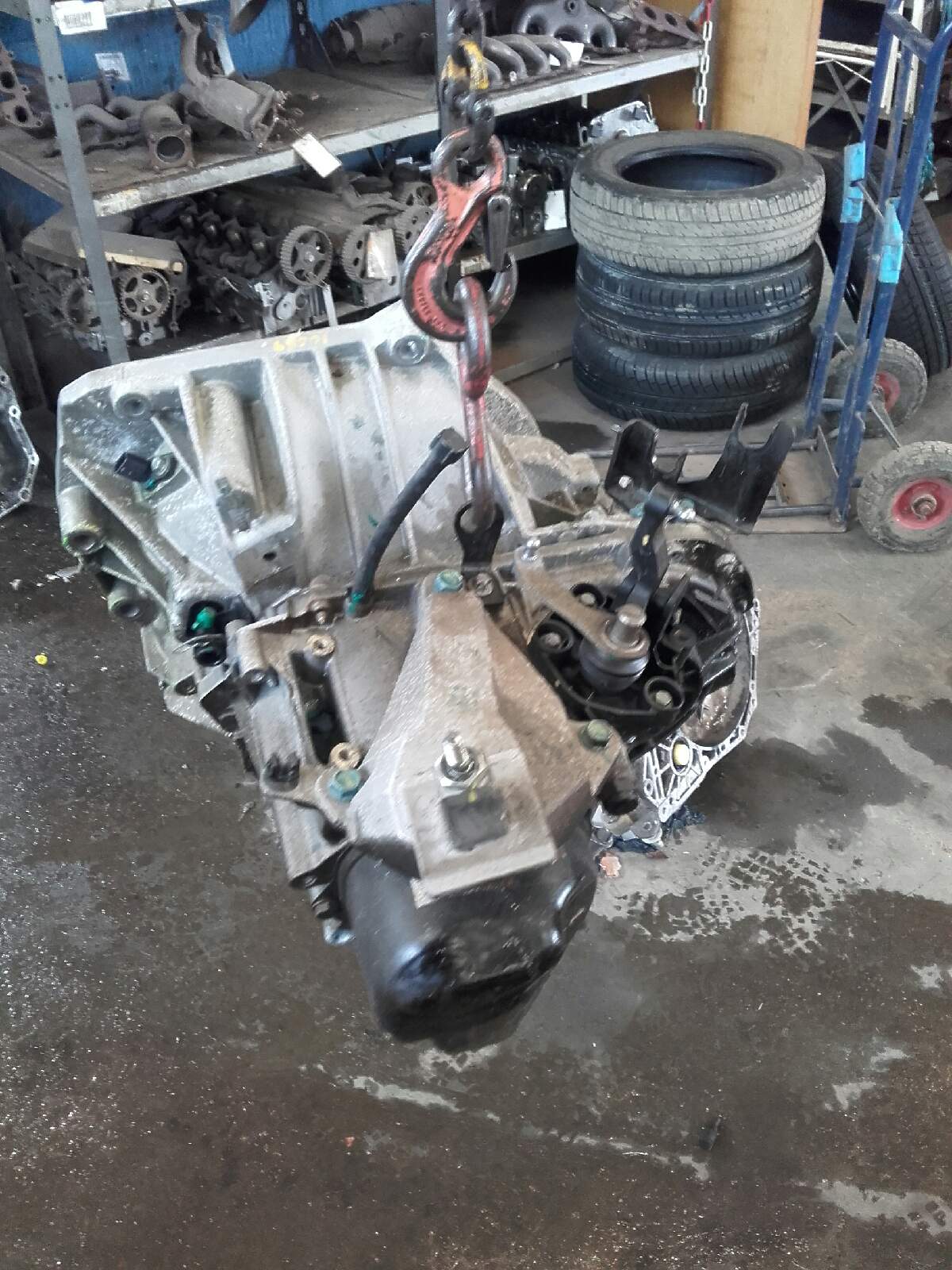 Nissan Micra K13 Gearkasse 5 Trin Med OEM Nr. 3201001Q4G Fra Nissan Ophugger