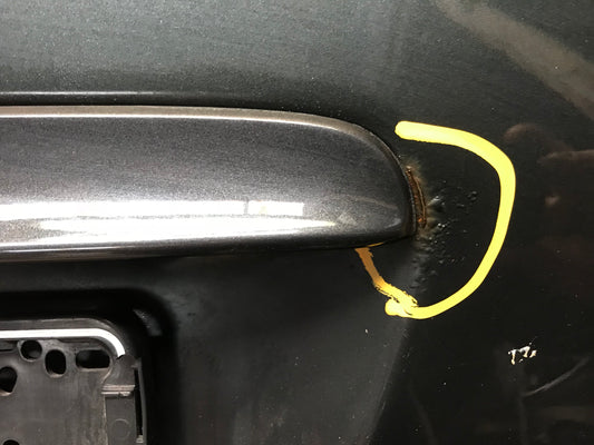 Mercedes E W210 Bagklap Med OEM Nr. Ophugger Fra Mercedes Ophugger