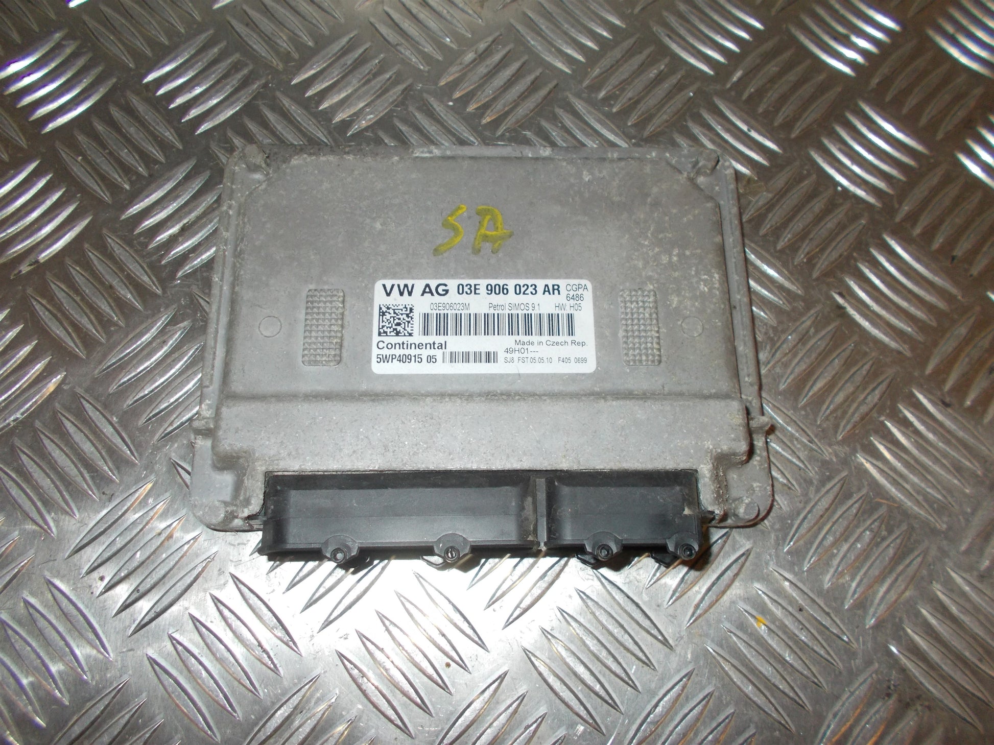 Seat Ibiza 6J Motorstyring - Motorstyreboks - Injection Elboks Med OEM Nr. 03E906023AR Fra Seat Ophugger