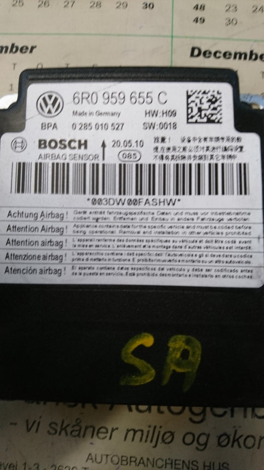 Seat Ibiza 6J Airbag Elboks Med OEM Nr. 6R0959655C Fra Seat Ophugger