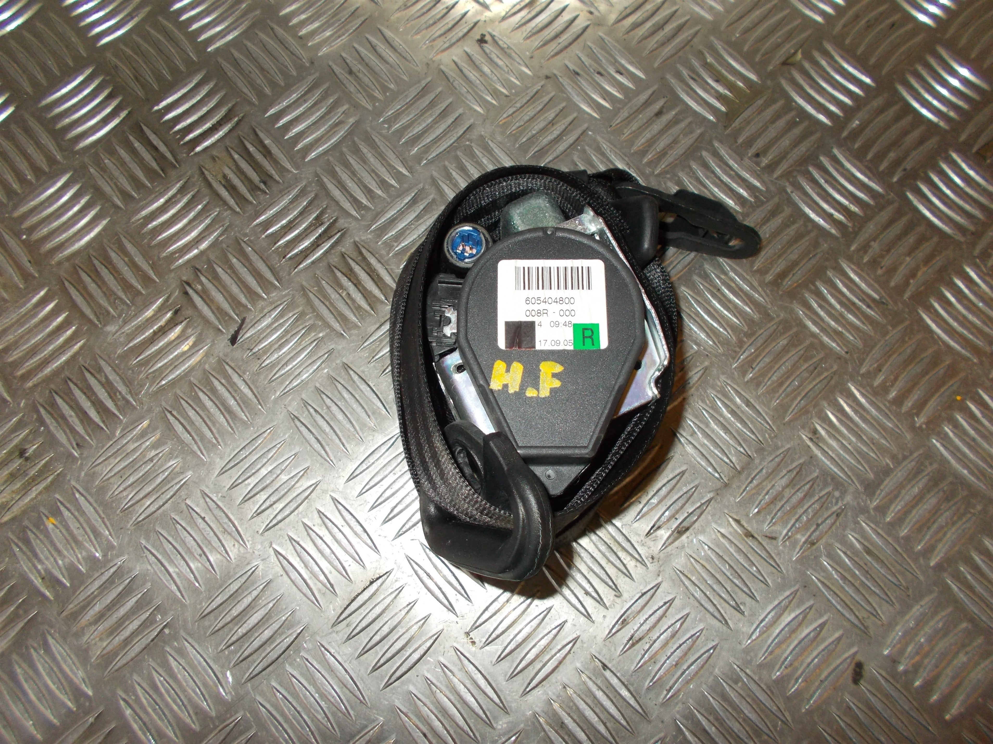 Audi A6 Sikkerhedsseler For Med OEM Nr. 4F0857706 Fra Audi Ophugger
