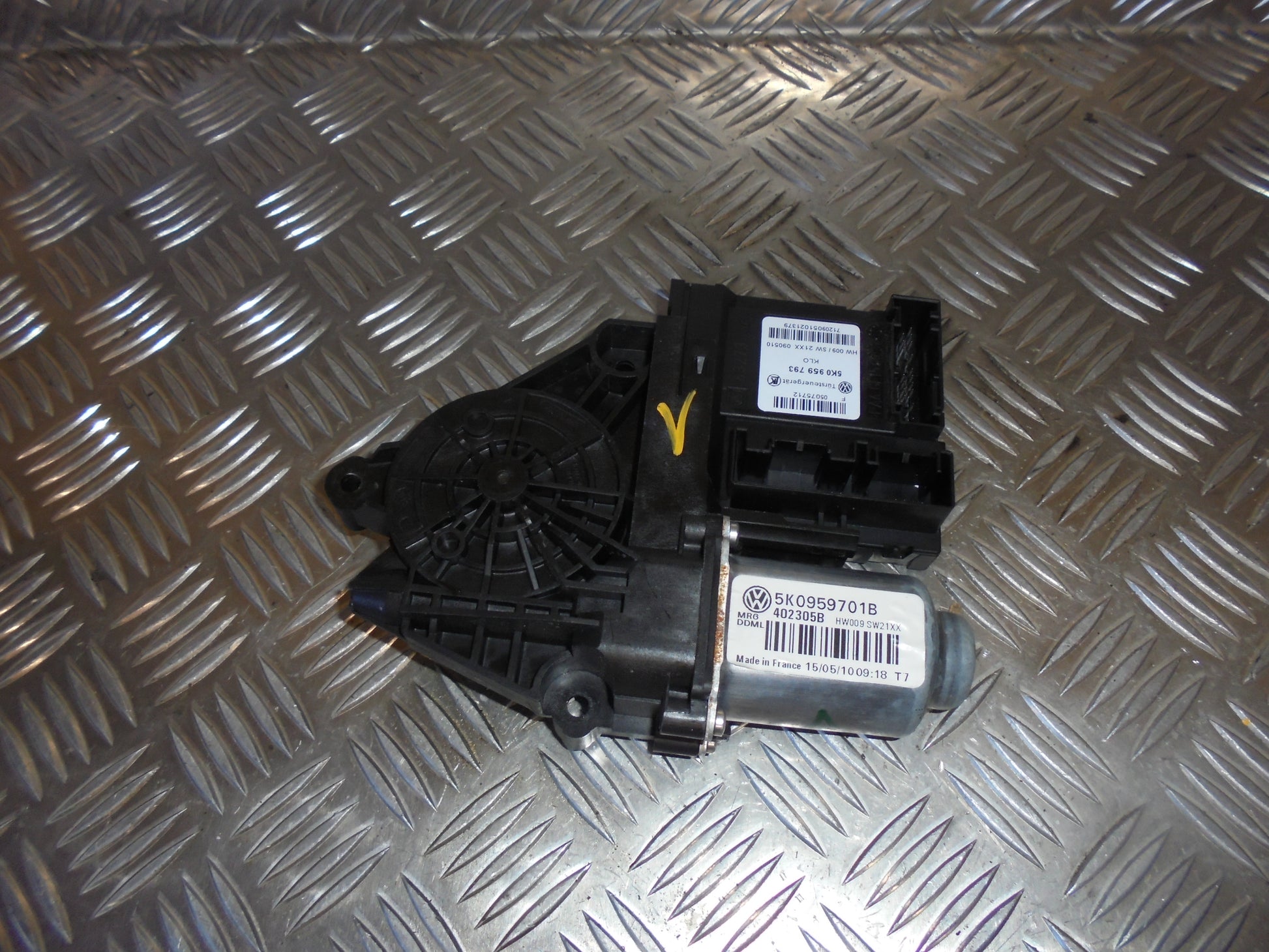 VW Golf 6 1K Rudemotor - Rudehejs Med OEM Nr. 5K0959701B Fra VW Ophugger
