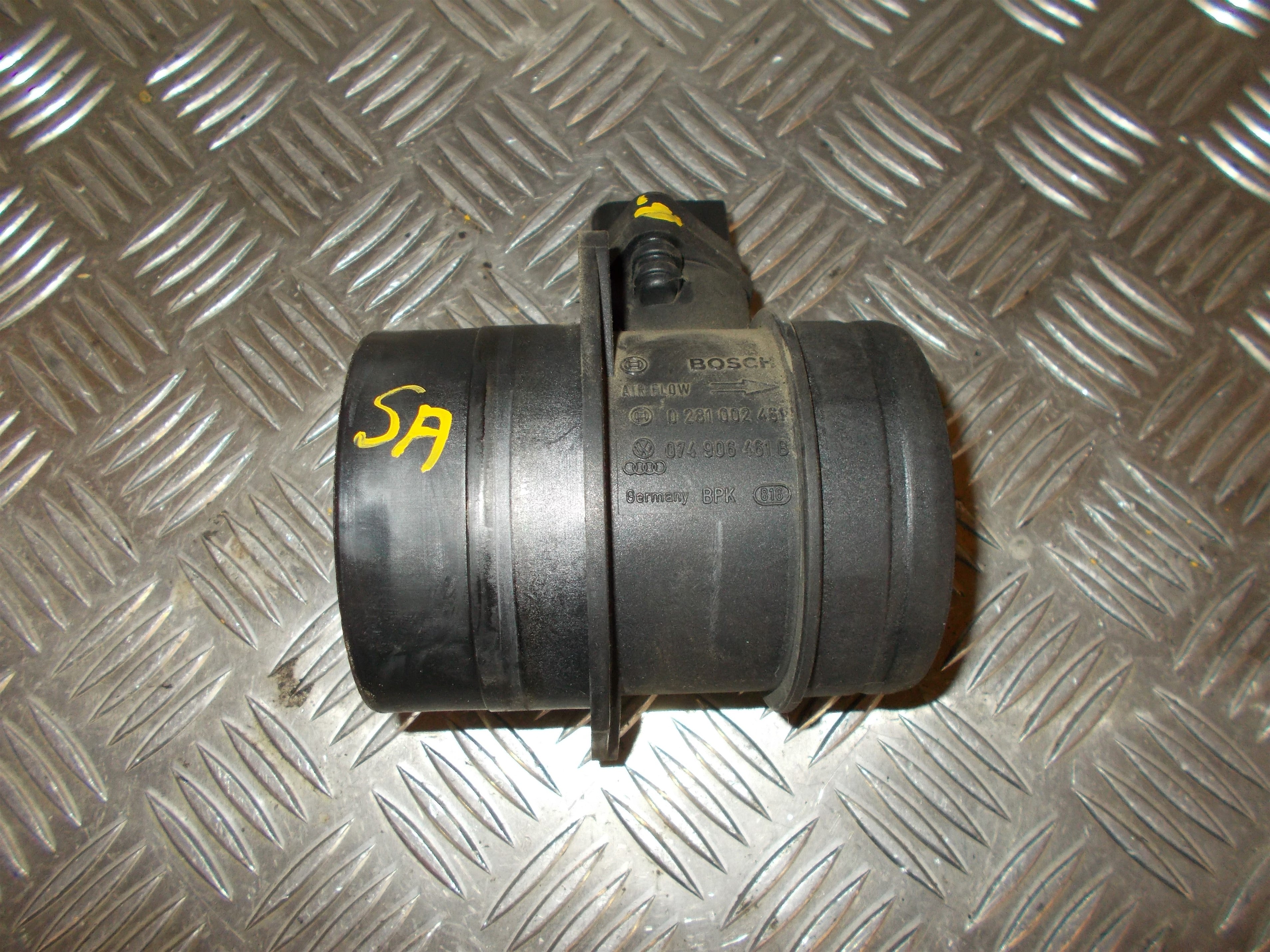 VW Passat 3C Luftmængdemåler Med OEM Nr. 074906461B Fra VW Ophugger
