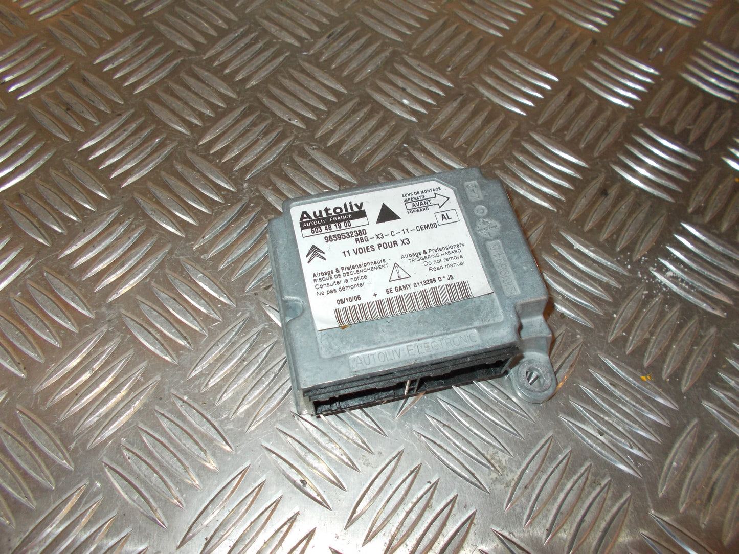 Citroen C5 Airbag Elboks Med OEM Nr. Ophugger Fra Citroen Ophugger