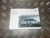 Audi A6 Instruktionsbog Med OEM Nr. TYSK Fra Audi Ophugger