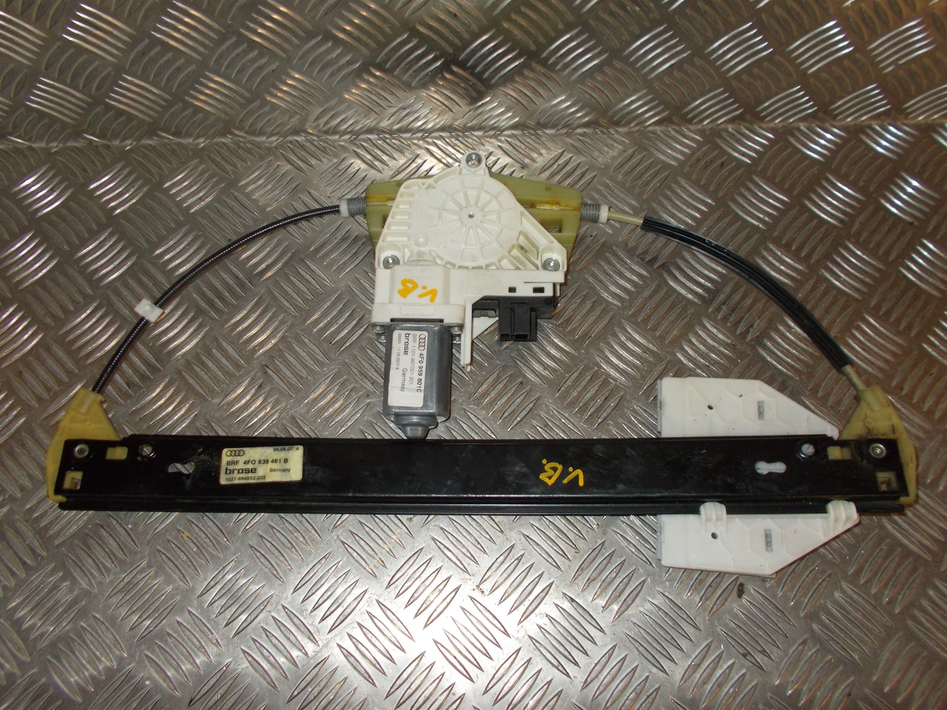 Audi A6 4F Rudemotor - Rudehejs Med OEM Nr. 4F0959801C Fra Audi Ophugger